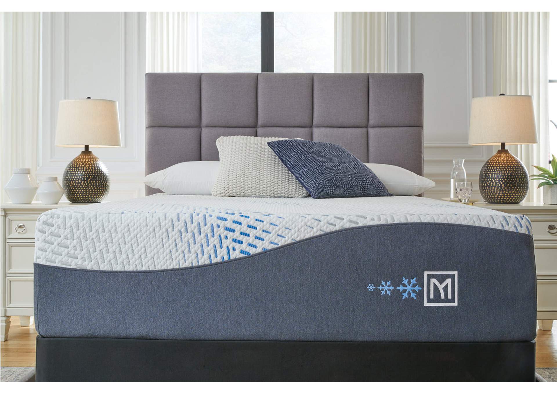 Millennium Cushion Firm Gel Memory Foam Hybrid Queen Mattress,Sierra Sleep by Ashley
