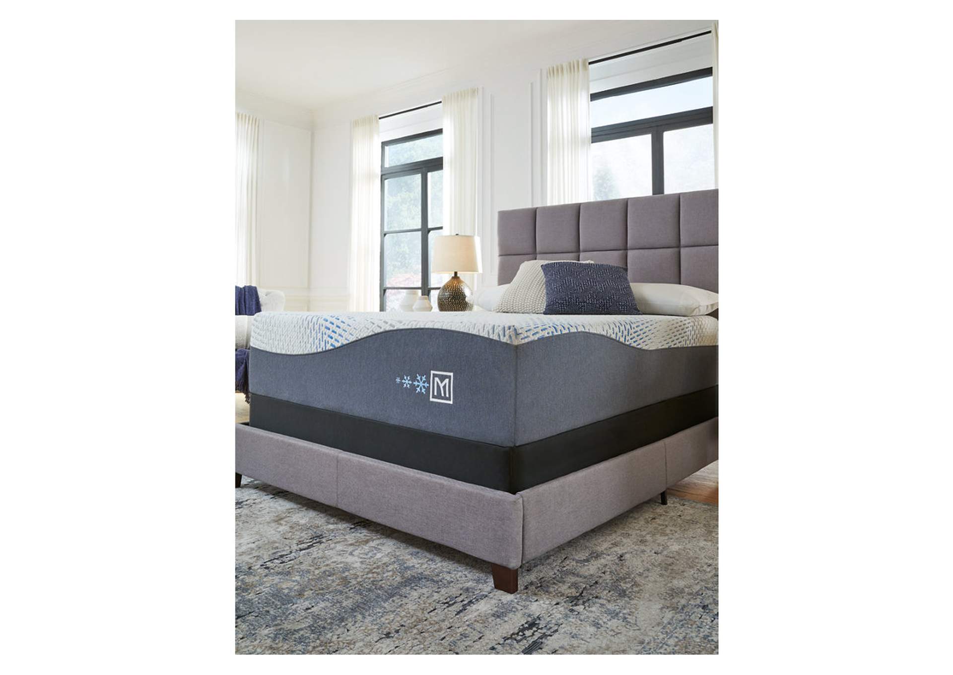 Millennium Cushion Firm Gel Memory Foam Hybrid King Mattress,Sierra Sleep by Ashley