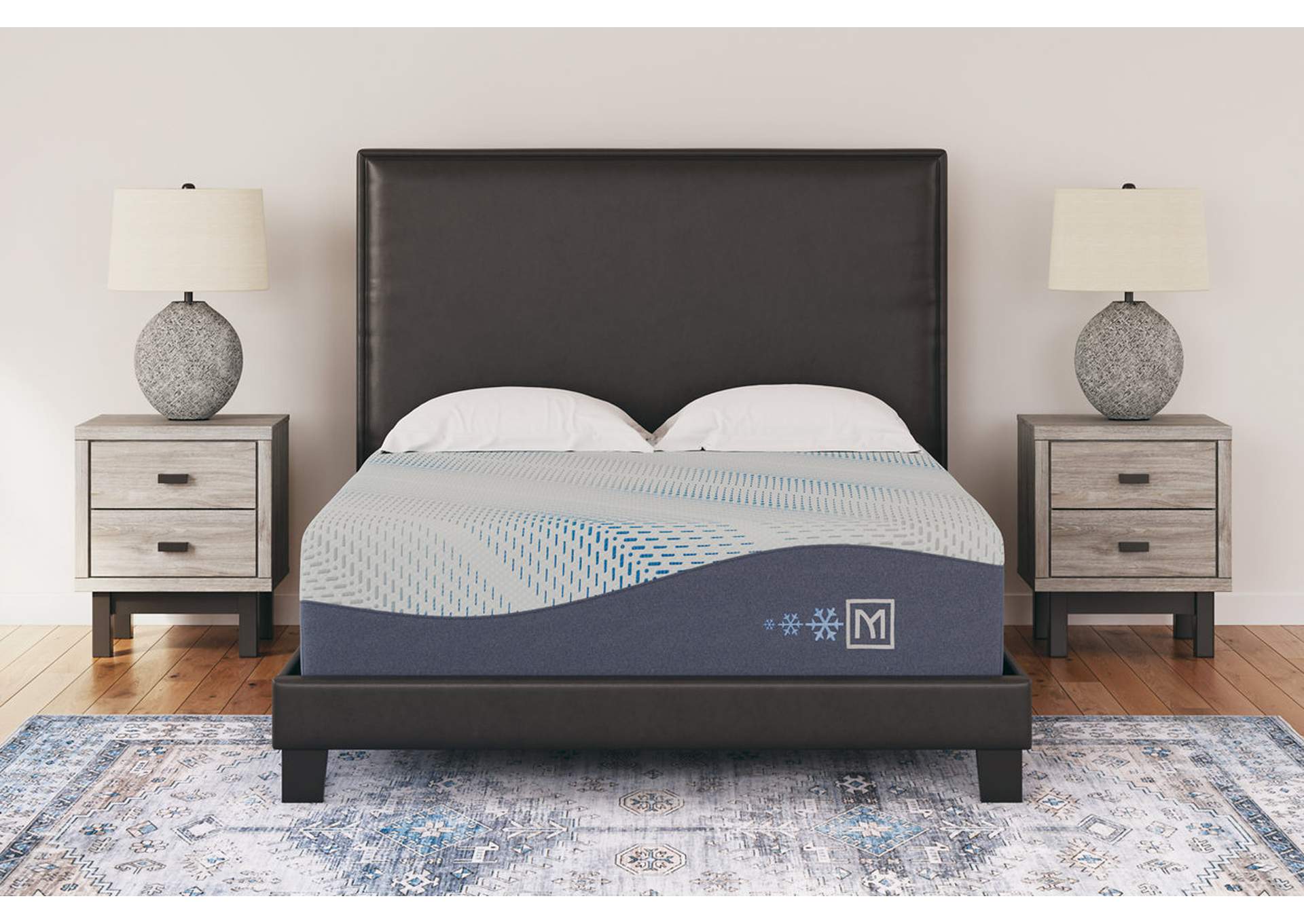 Millennium Cushion Firm Gel Memory Foam Hybrid King Mattress,Sierra Sleep by Ashley