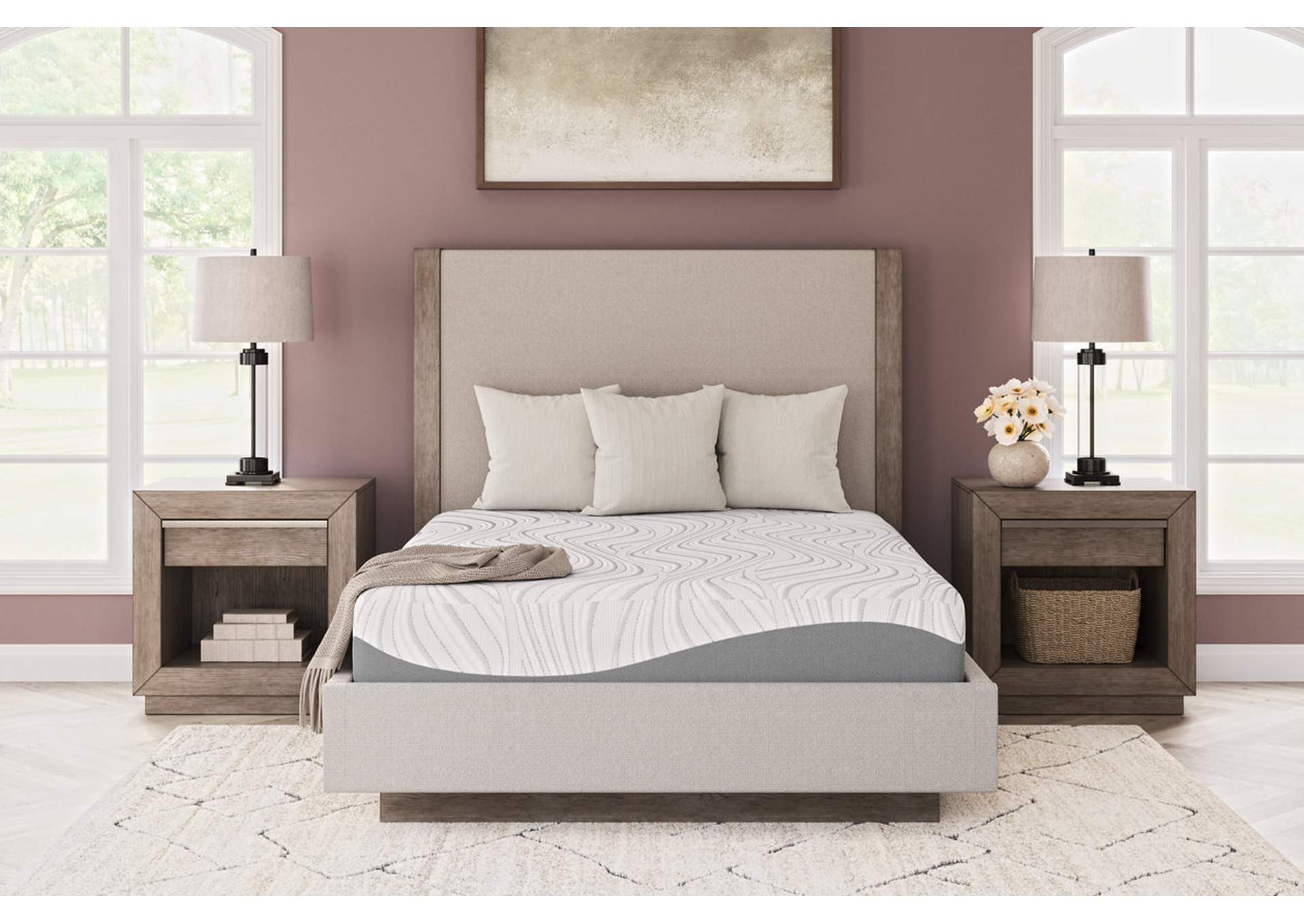 12 Inch Memory Foam Queen Mattress,Sierra Sleep by Ashley