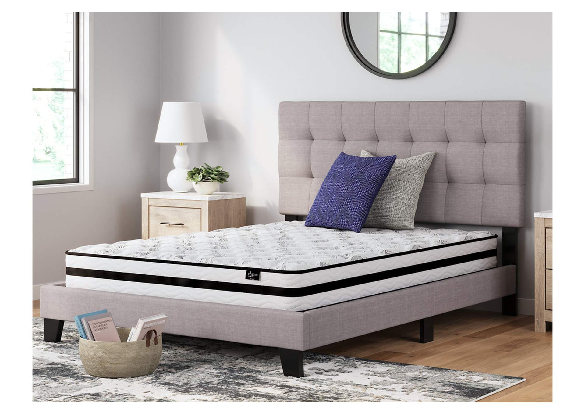 8 Inch Chime Innerspring Twin Mattress in a Box,Sierra Sleep by Ashley