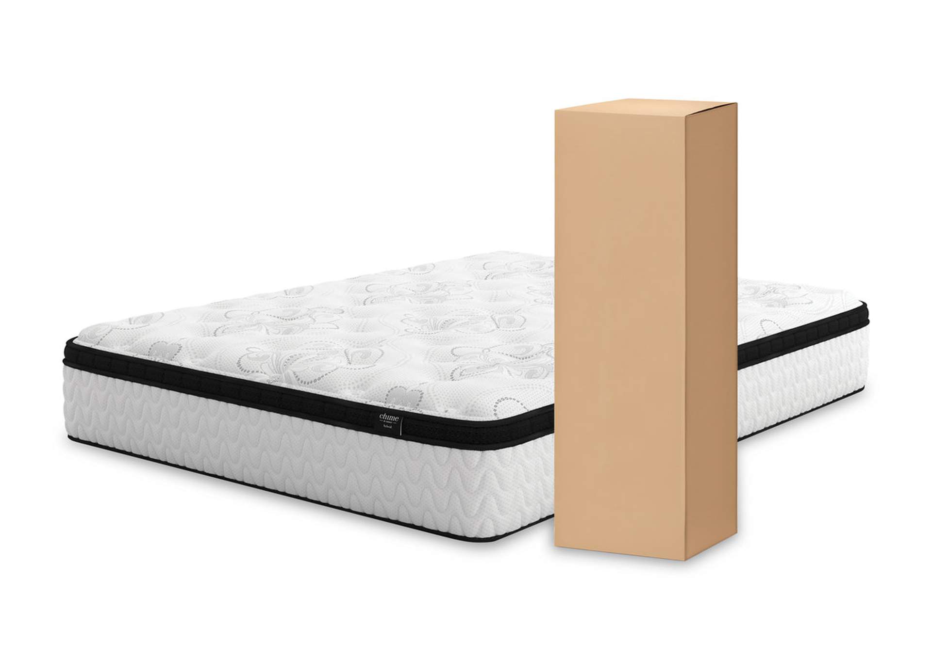 Chime 12 Inch Hybrid Full Mattress in a Box,Sierra Sleep by Ashley