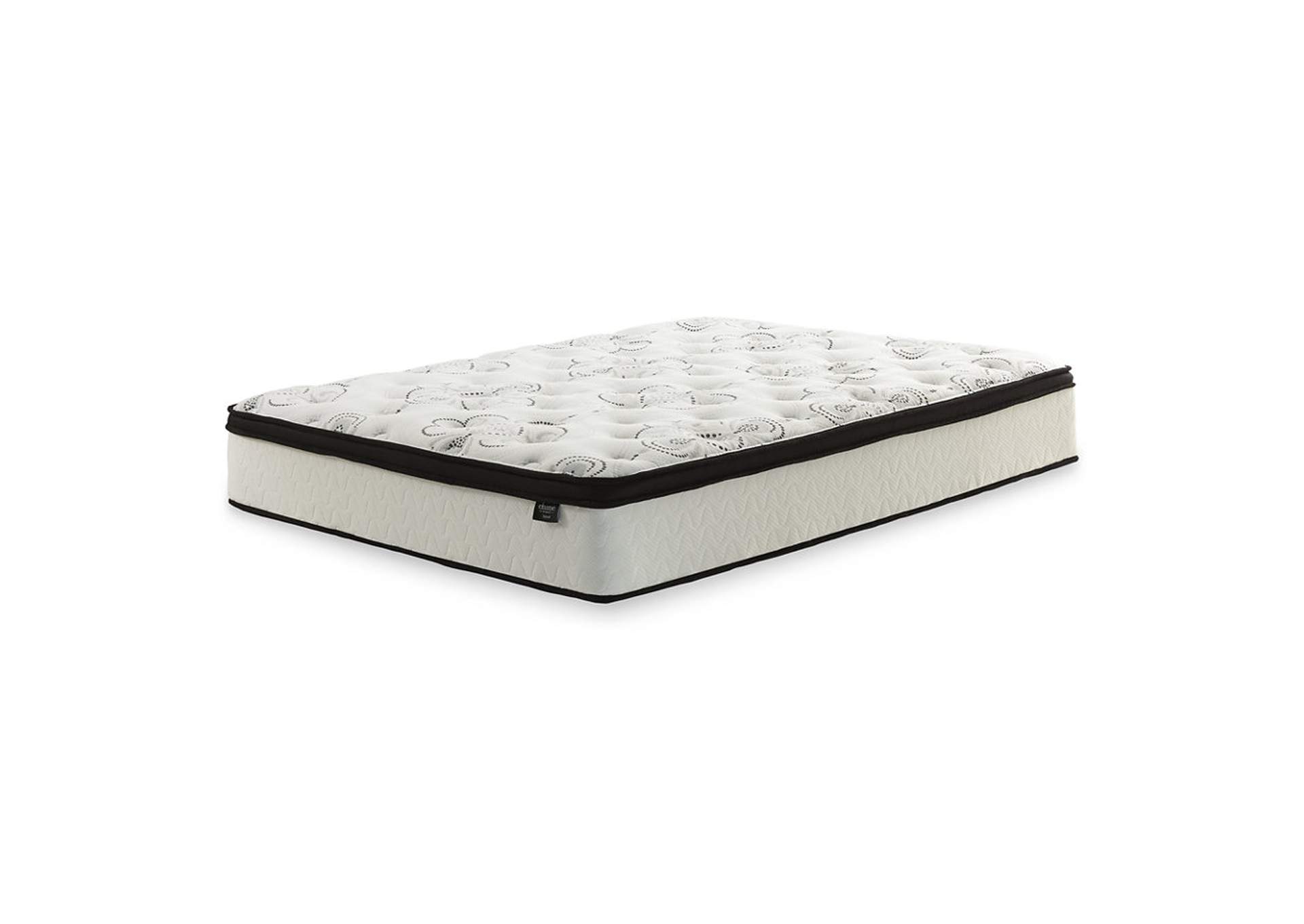 Chime 12 Inch Hybrid Mattress with Foundation,Sierra Sleep by Ashley