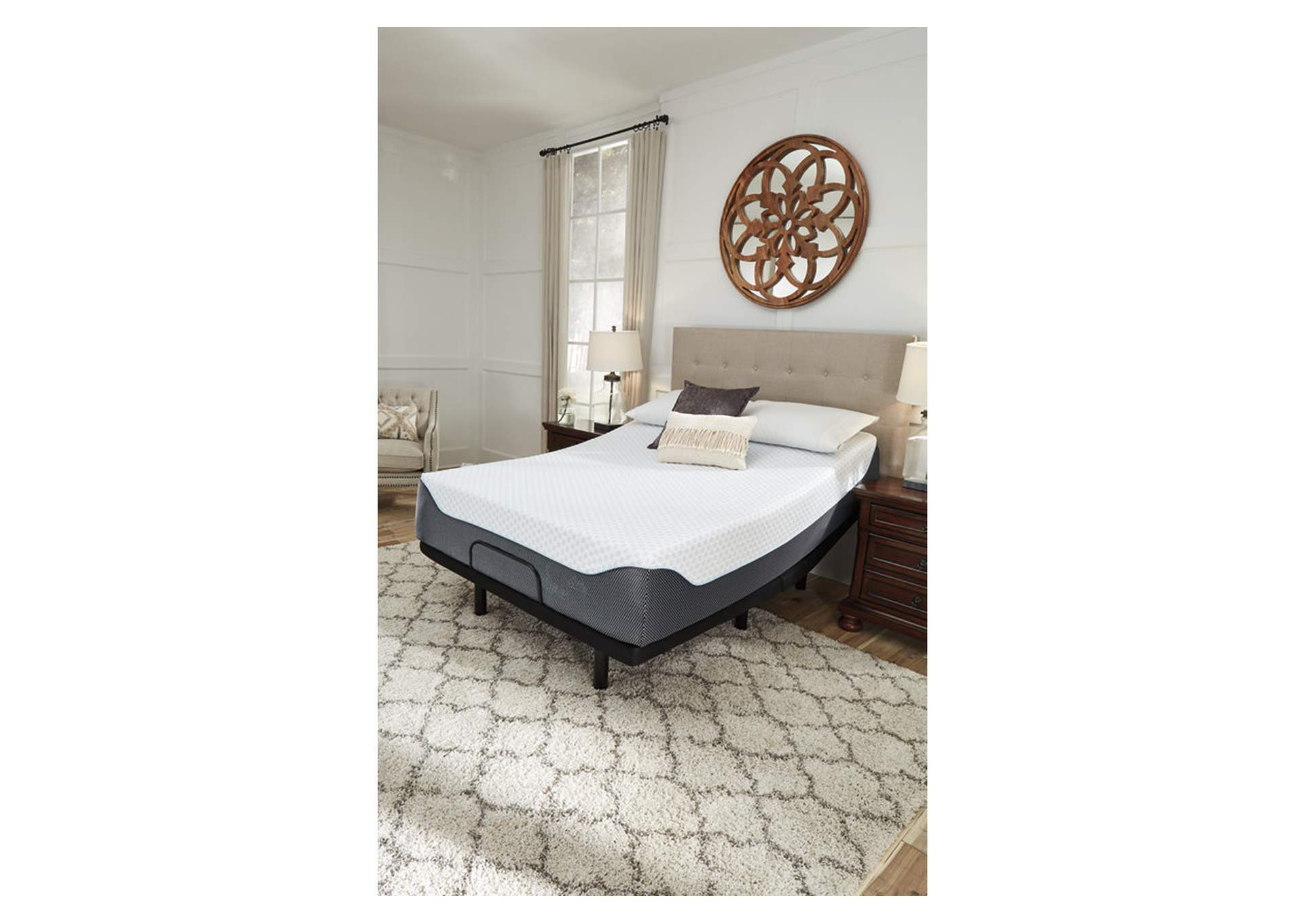 14 Inch Chime Elite Mattress with Adjustable Base,Sierra Sleep by Ashley