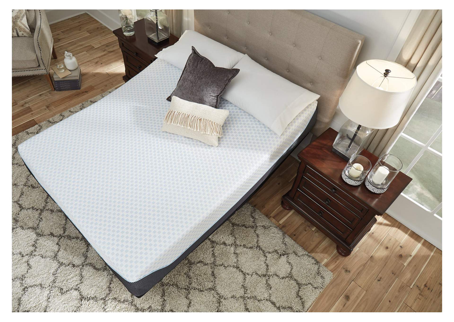 14 Inch Chime Elite Mattress with Adjustable Base,Sierra Sleep by Ashley