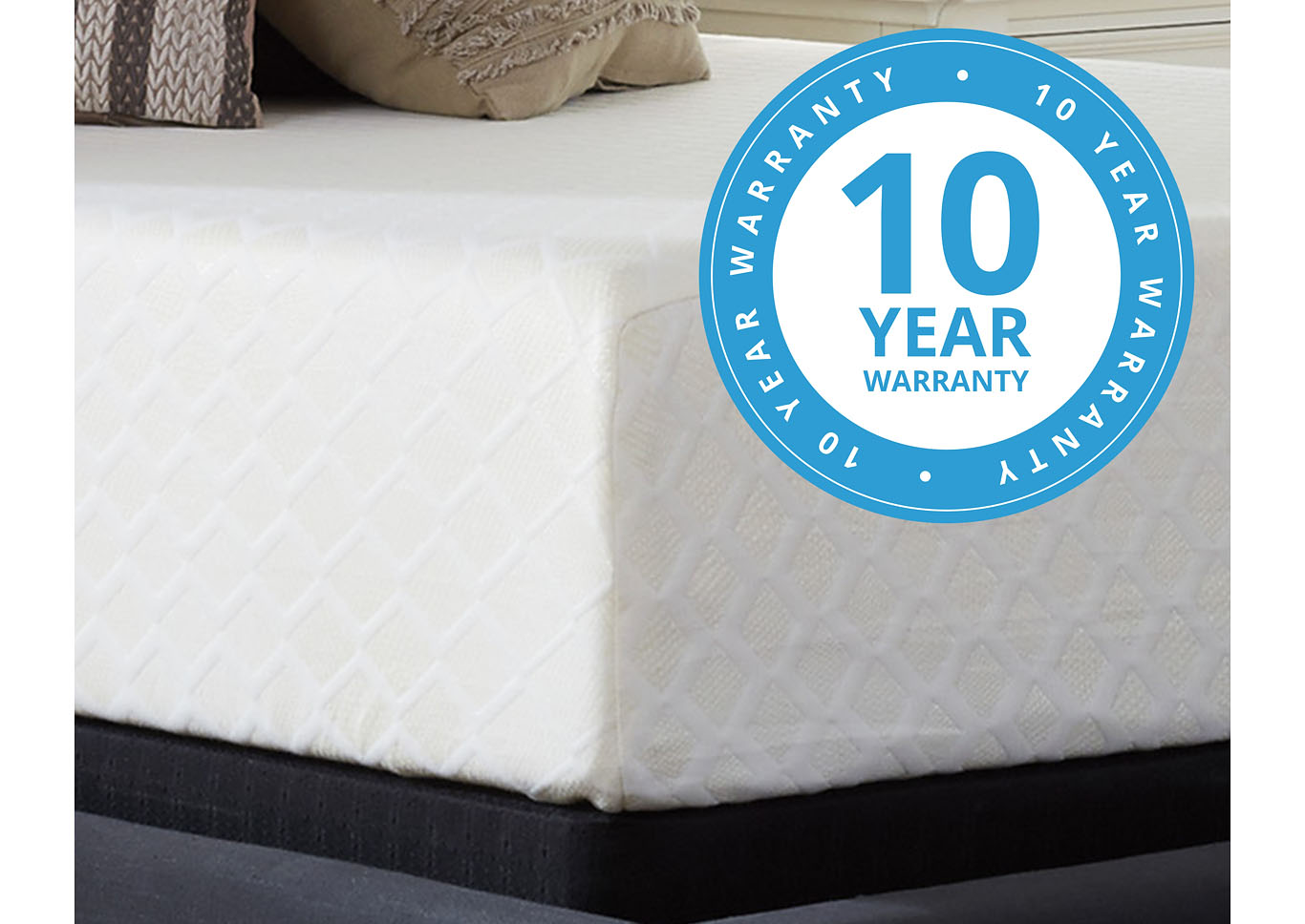 chime 12 inch memory foam queen mattress