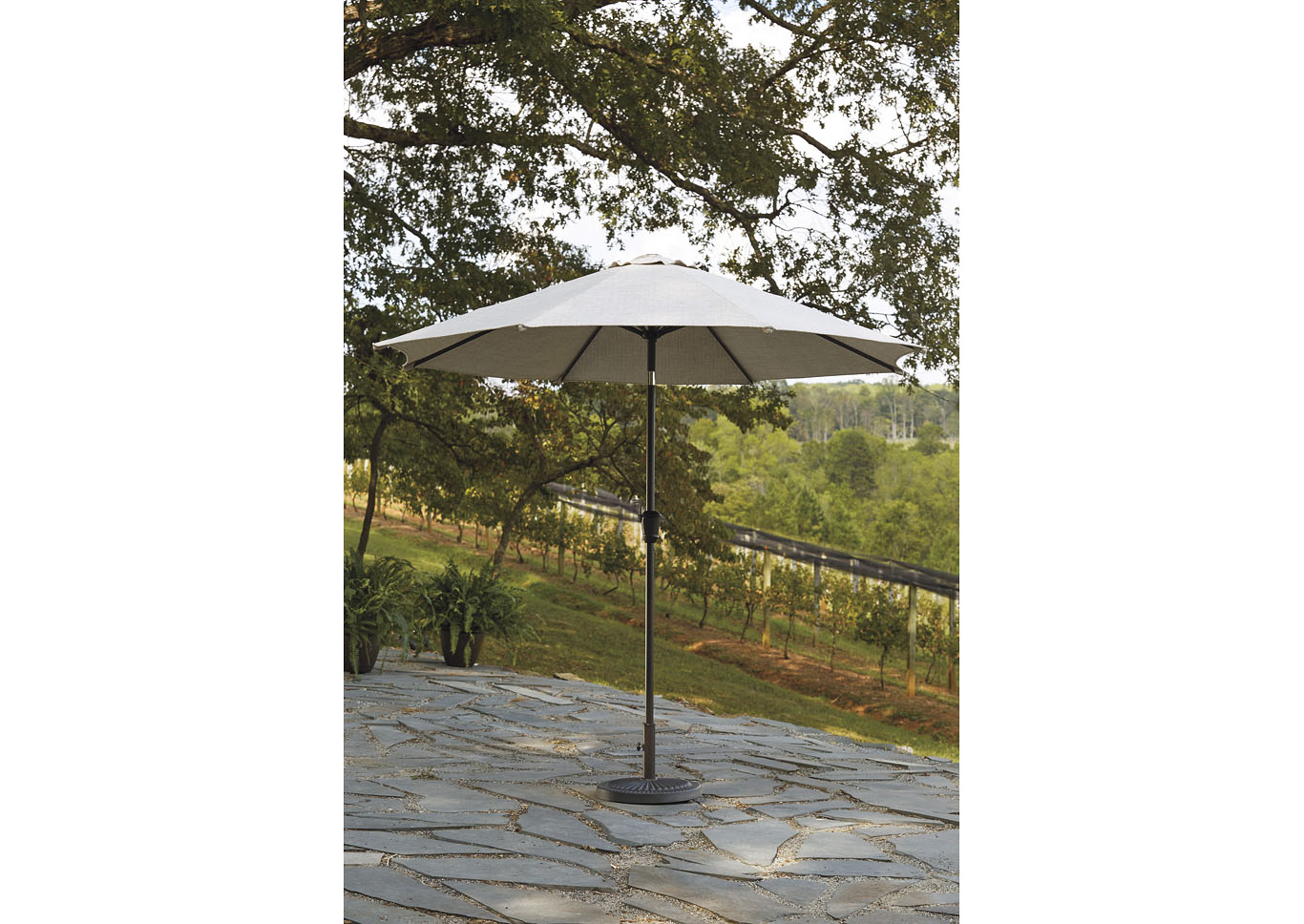 umbrella base in store