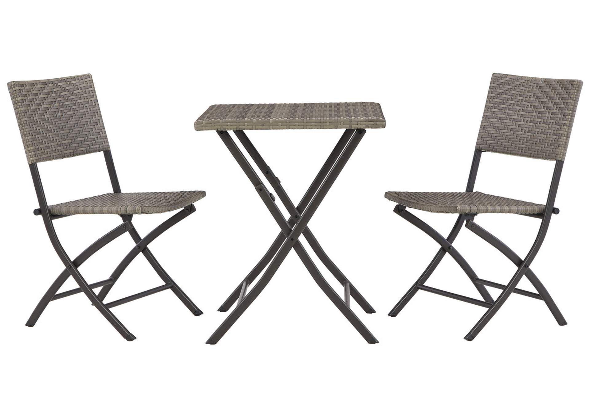 River Abbey Outdoor Table and Chairs (Set of 3),Outdoor By Ashley