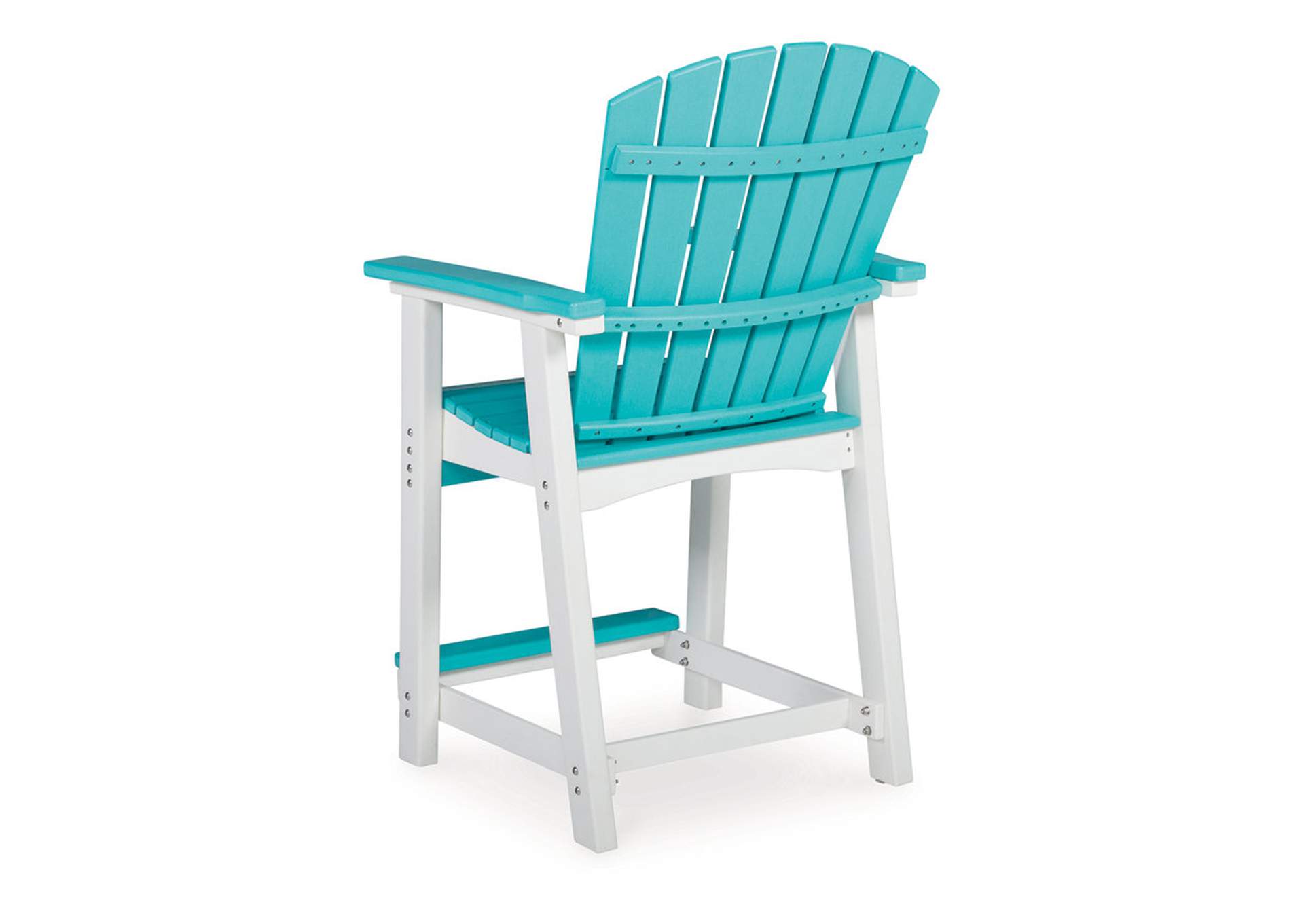Eisely Outdoor Counter Height Bar Stool (Set of 2),Outdoor By Ashley