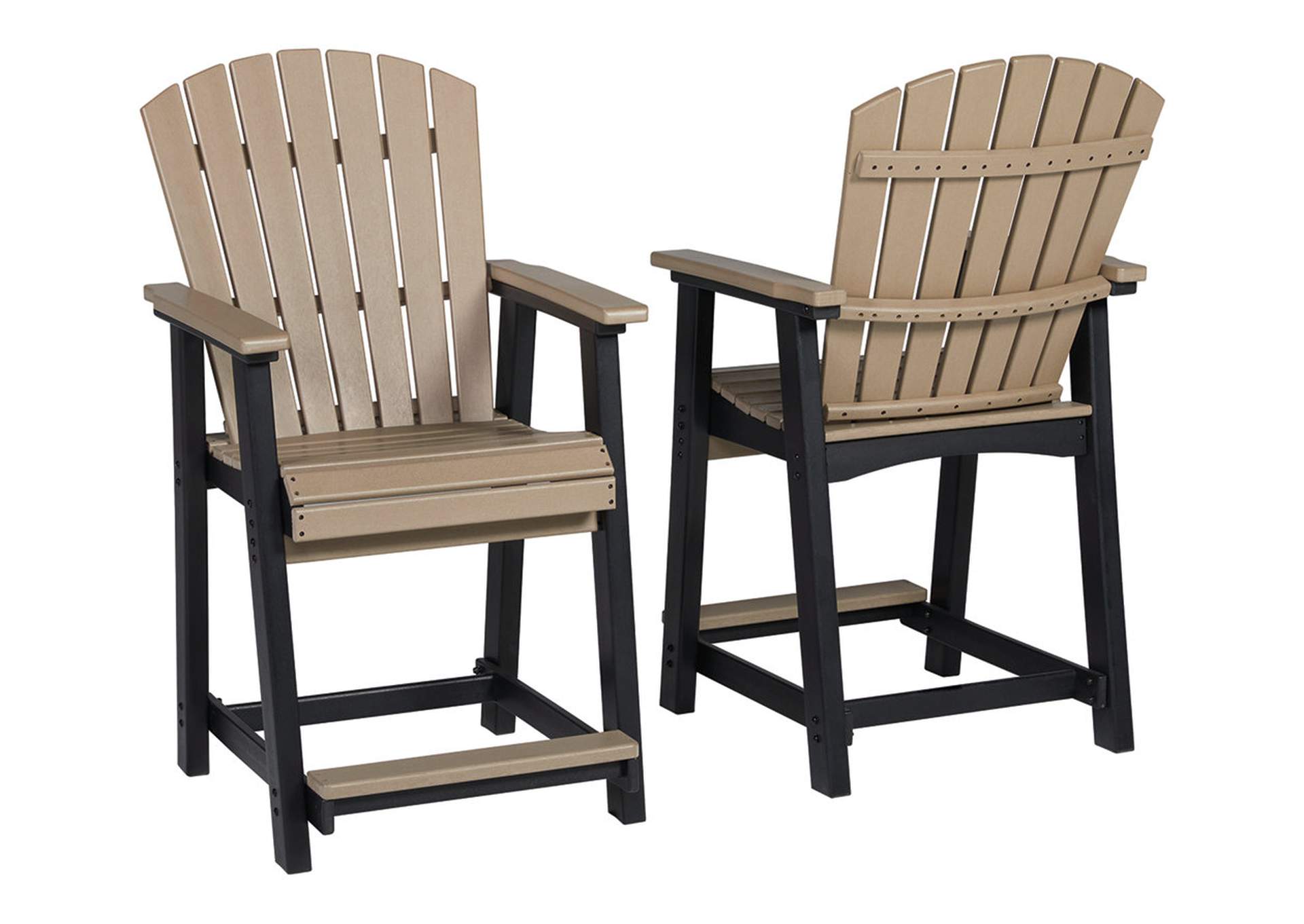 Fairen Trail Outdoor Counter Height Bar Stool (Set of 2),Outdoor By Ashley