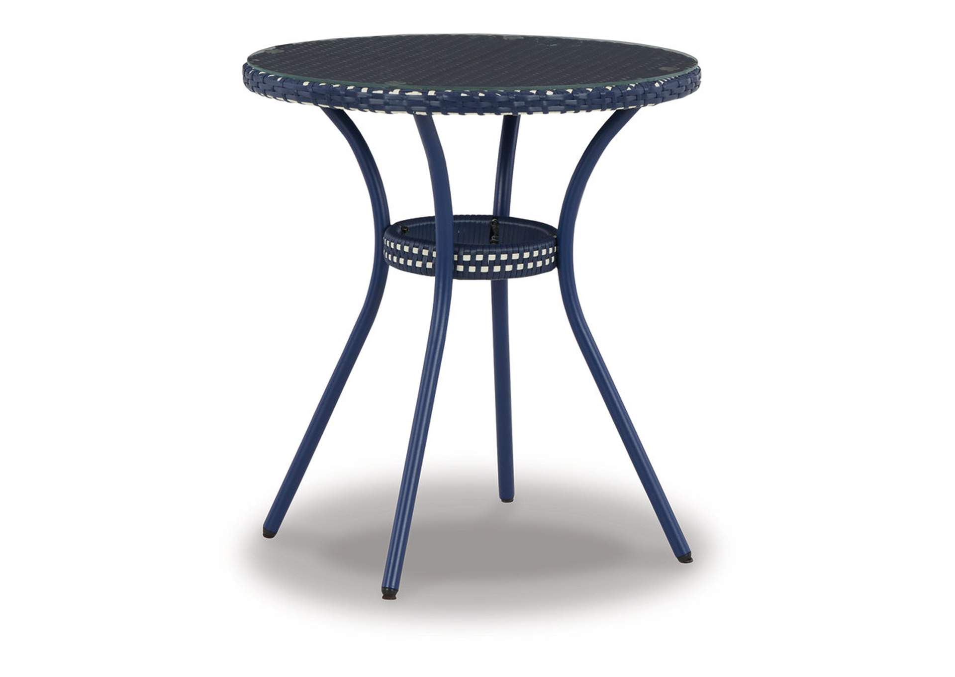 Odyssey Blue Outdoor Table and Chairs (Set of 3),Outdoor By Ashley
