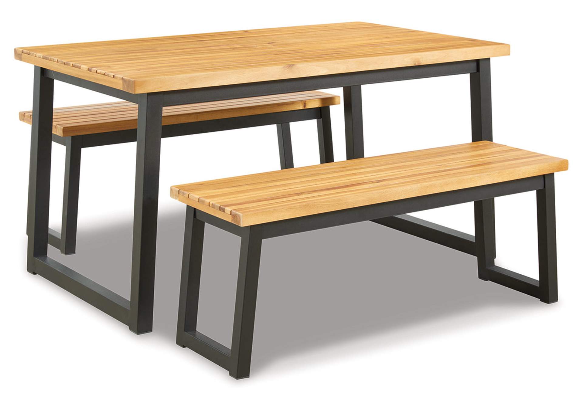 Town Wood Outdoor Dining Table Set (Set of 3),Direct To Consumer Express