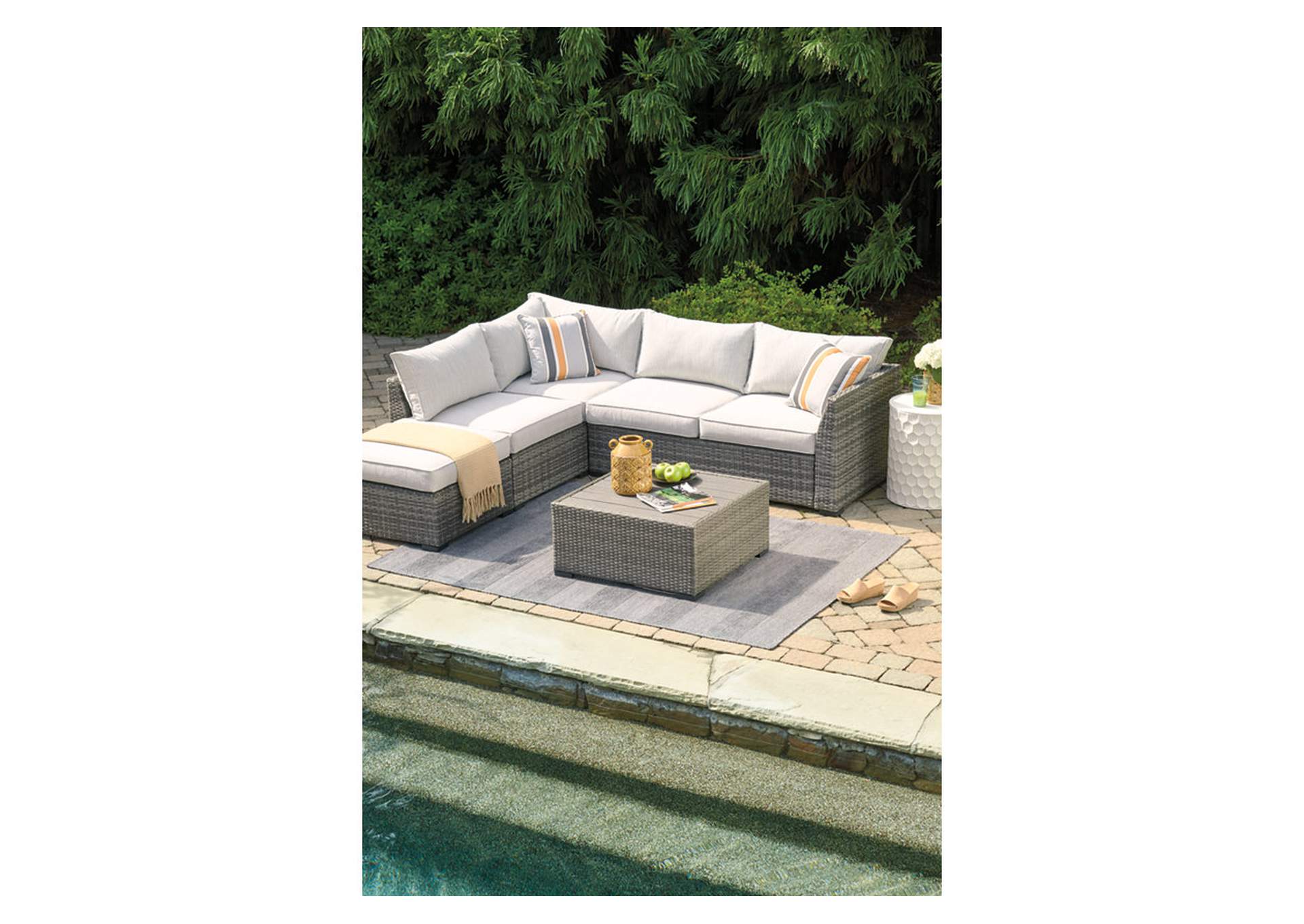 Cherry Point 4-piece Outdoor Sectional Set,Outdoor By Ashley