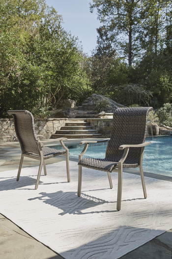 Windon Barn Arm Chair,Outdoor By Ashley