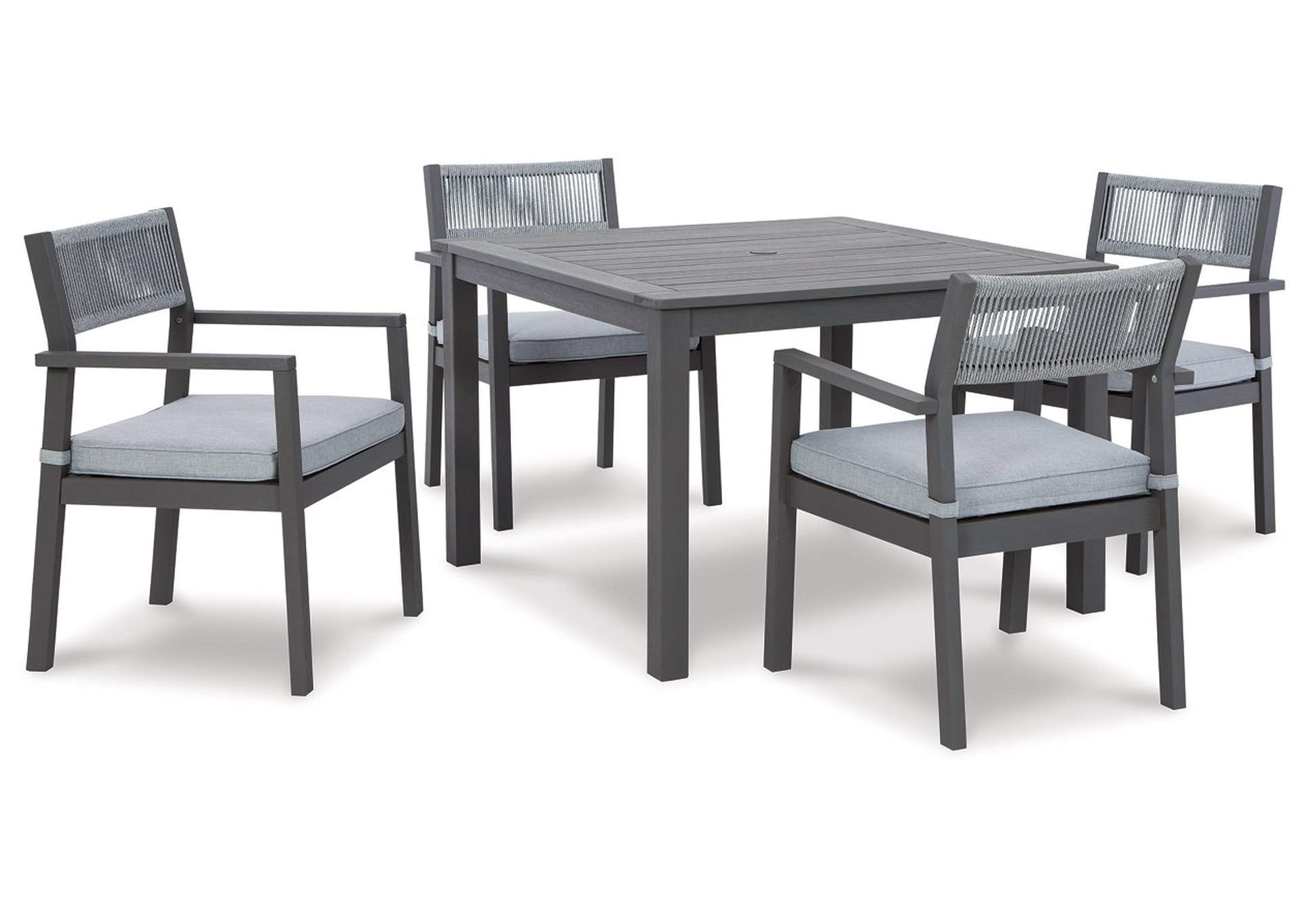 Eden Town Outdoor Dining Table and 4 Chairs,Outdoor By Ashley