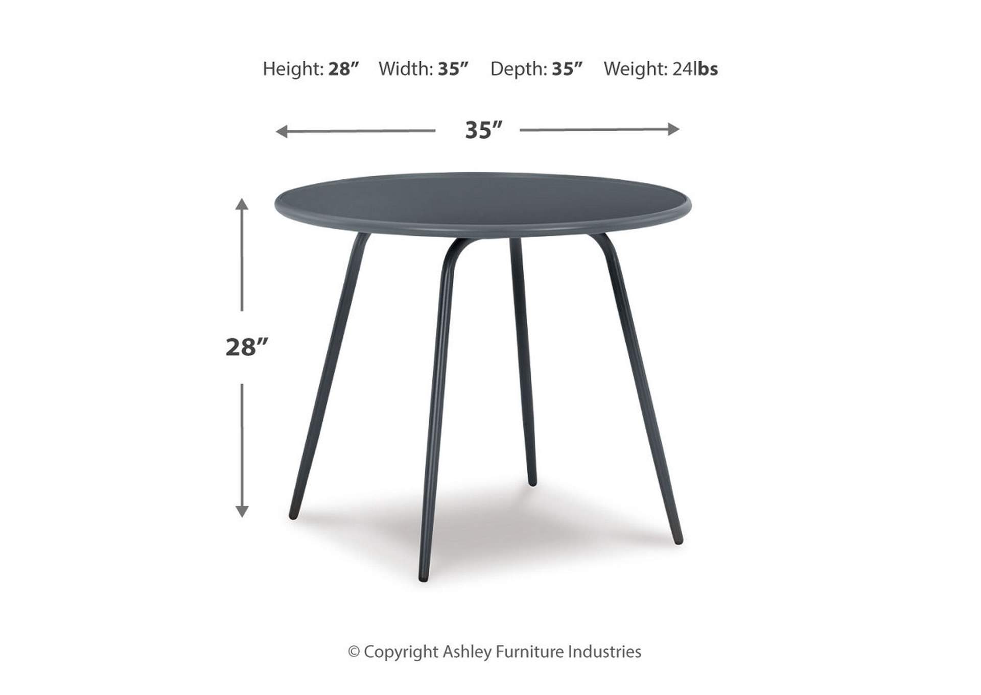 Palm Bliss Outdoor Dining Table,Outdoor By Ashley