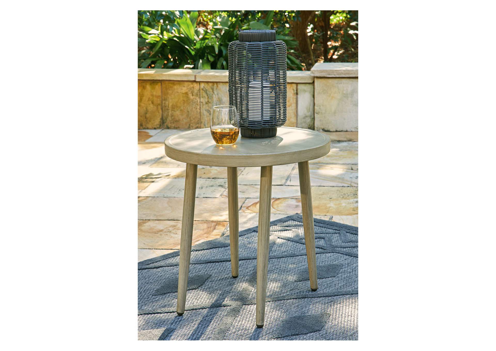 Swiss Valley Outdoor End Table,Outdoor By Ashley