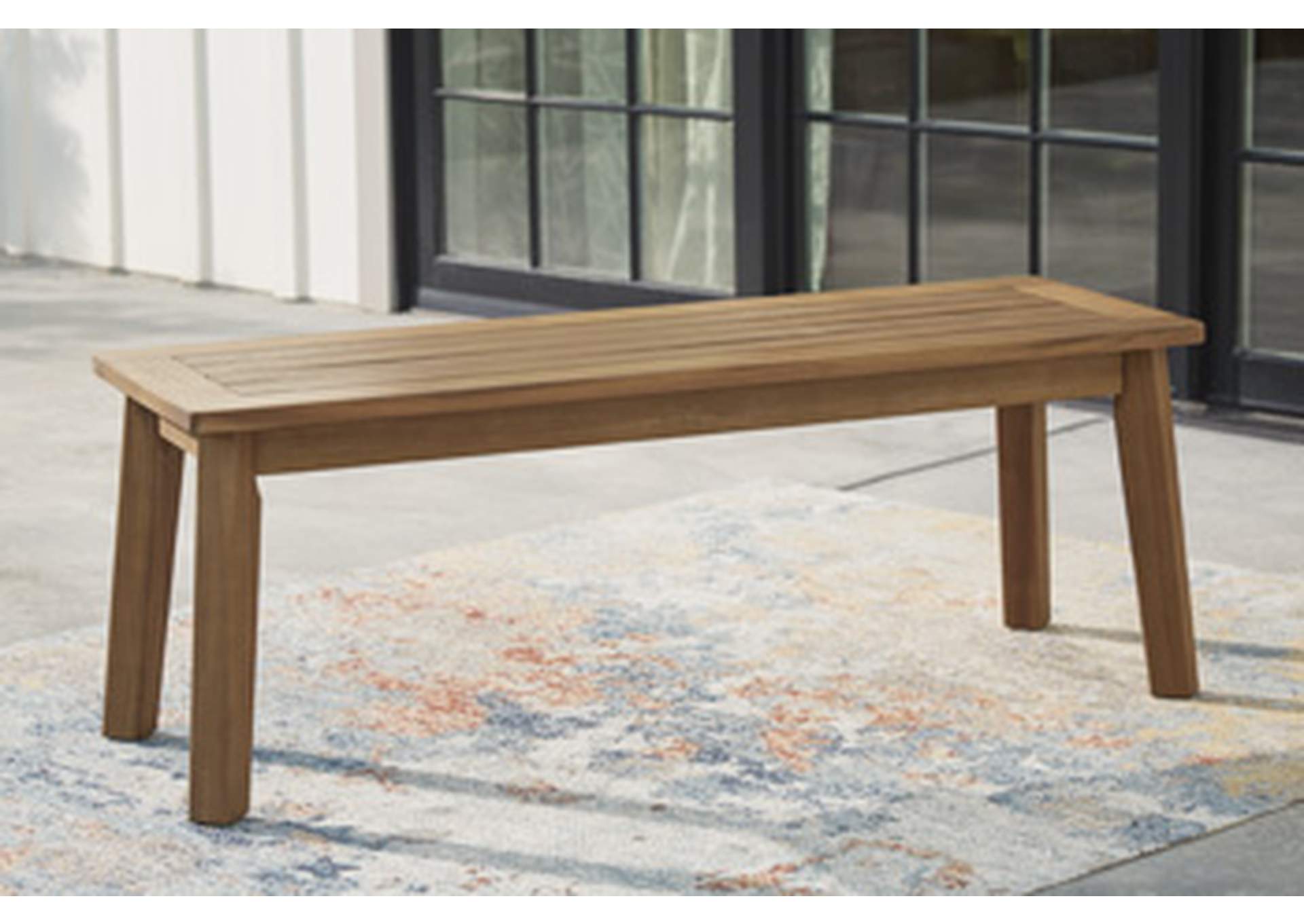 Janiyah Outdoor Dining Bench,Outdoor By Ashley