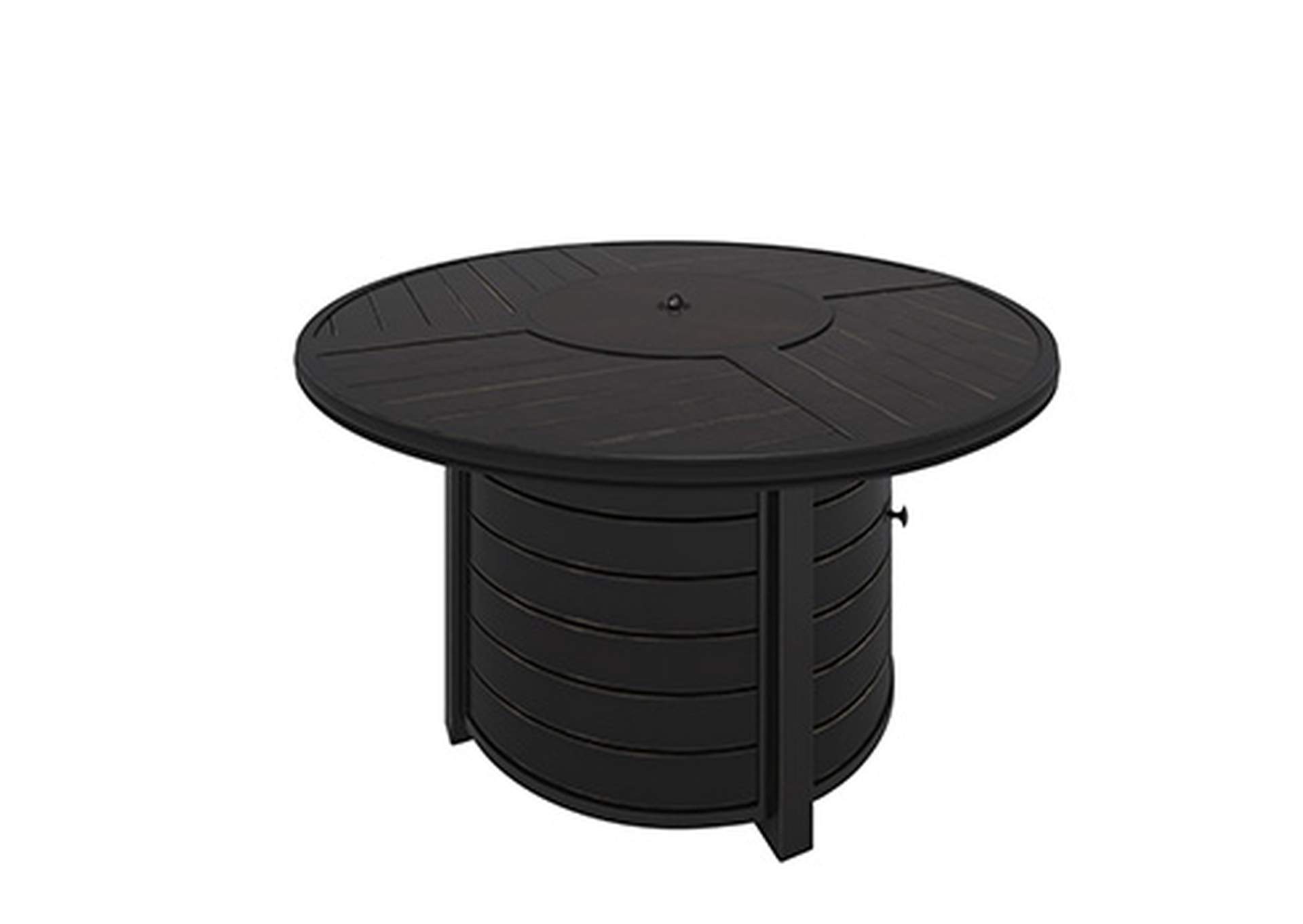 Castle Island Fire Pit Table,Outdoor By Ashley
