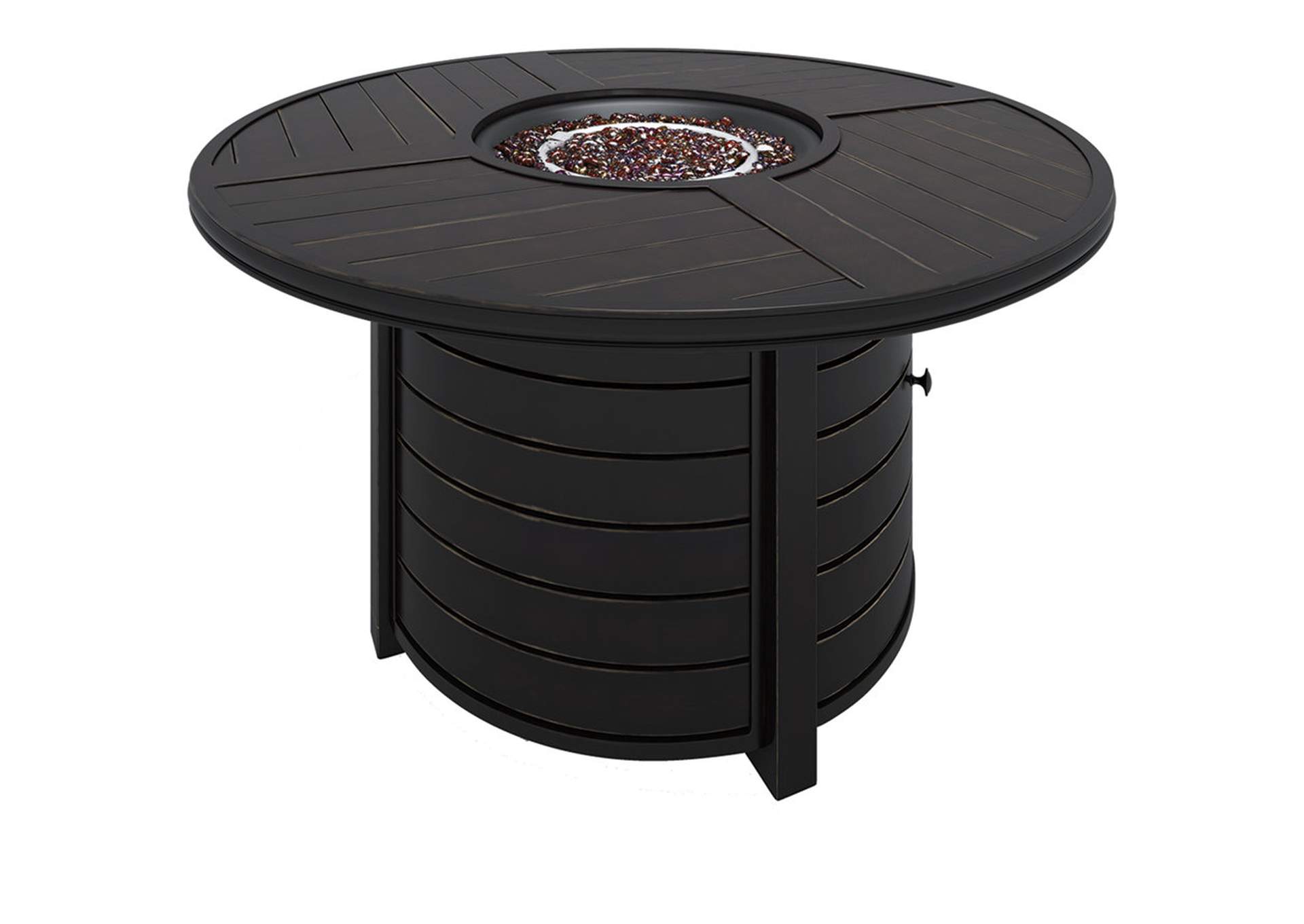 Castle Island Fire Pit Table,Outdoor By Ashley