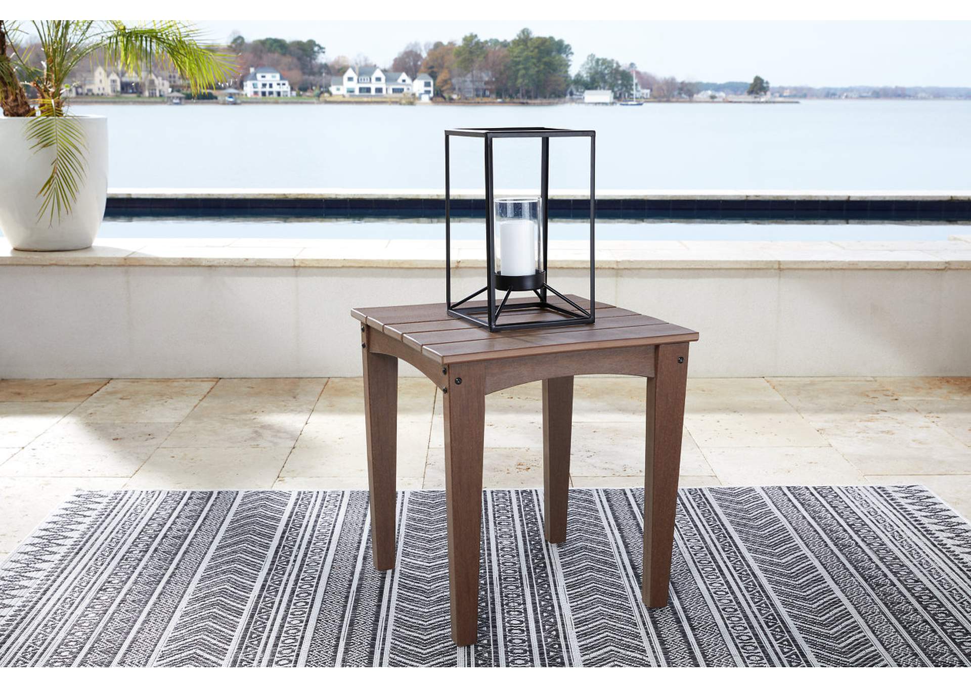 Emmeline Outdoor End Table,Outdoor By Ashley
