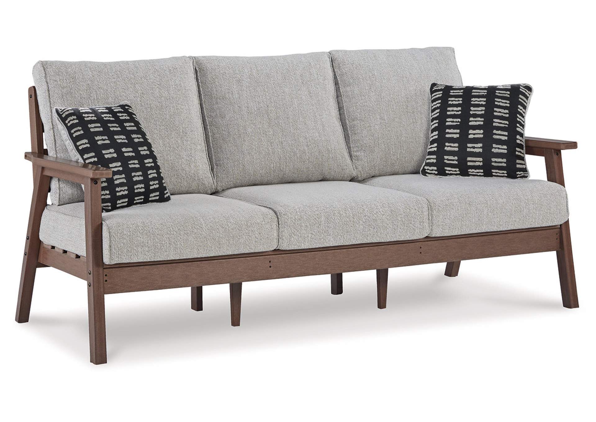 Emmeline Outdoor Sofa with Coffee Table,Outdoor By Ashley