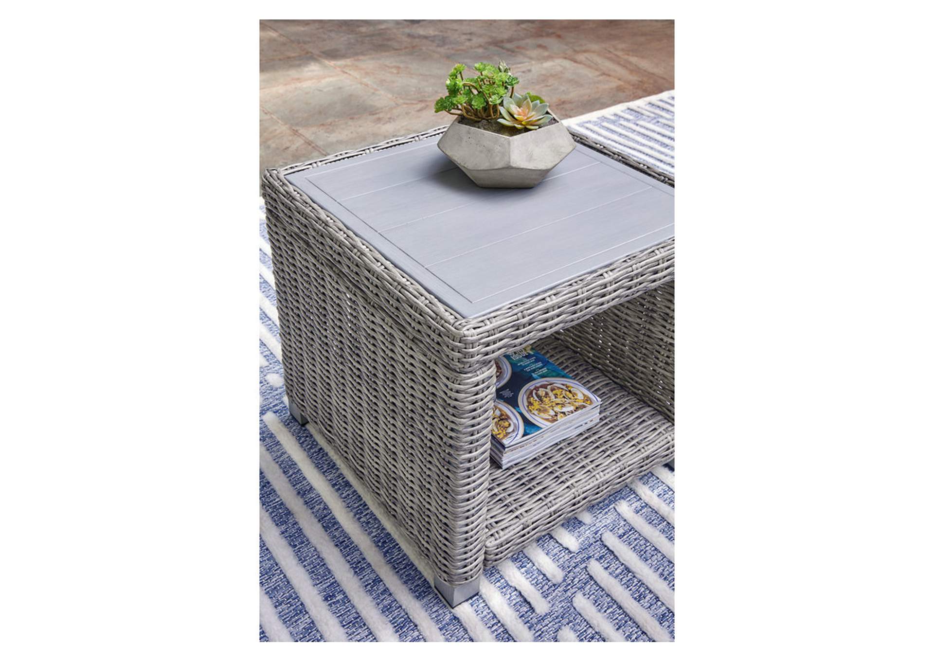 Naples Beach Outdoor End Table,Outdoor By Ashley