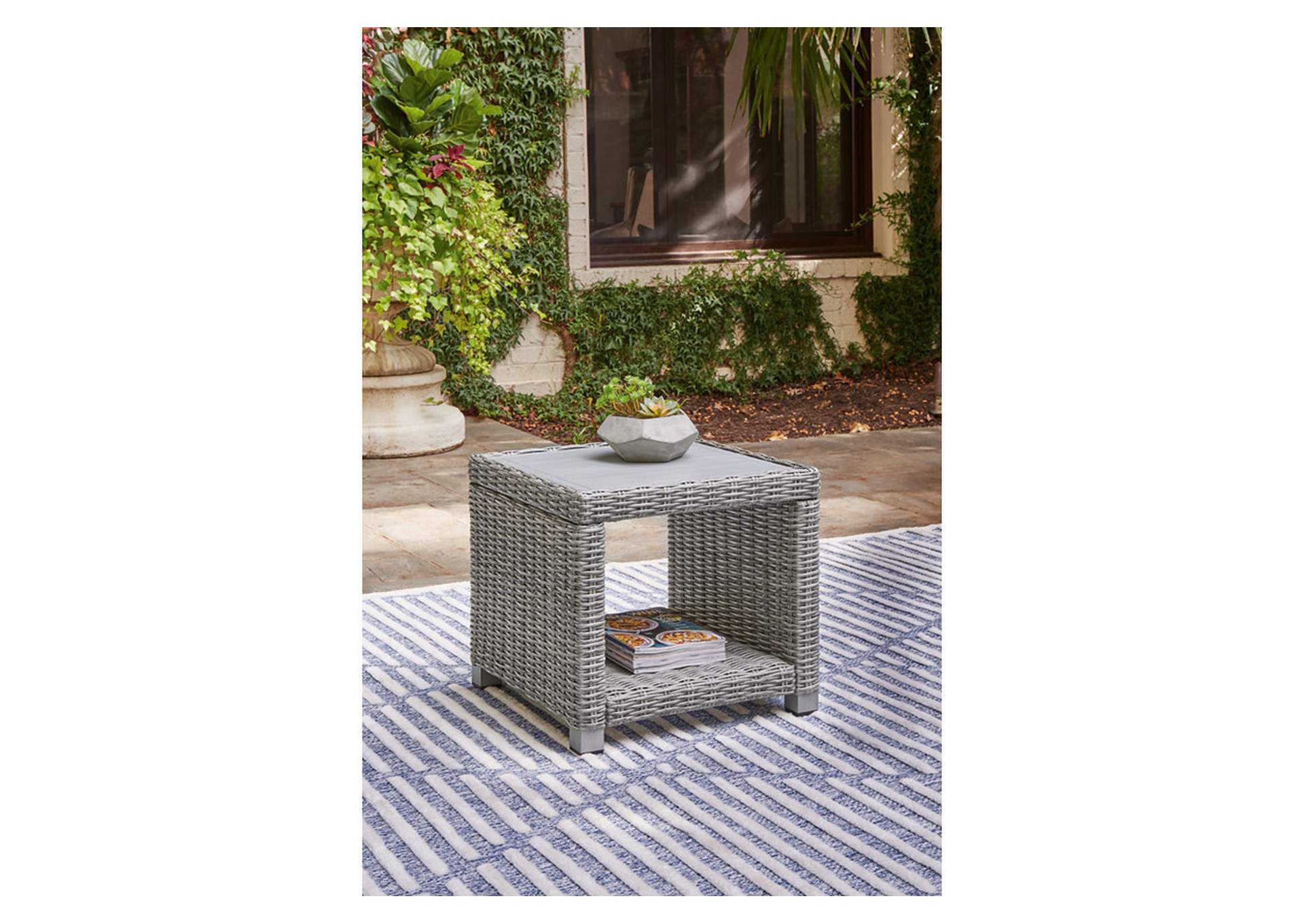 Naples Beach Outdoor End Table,Outdoor By Ashley