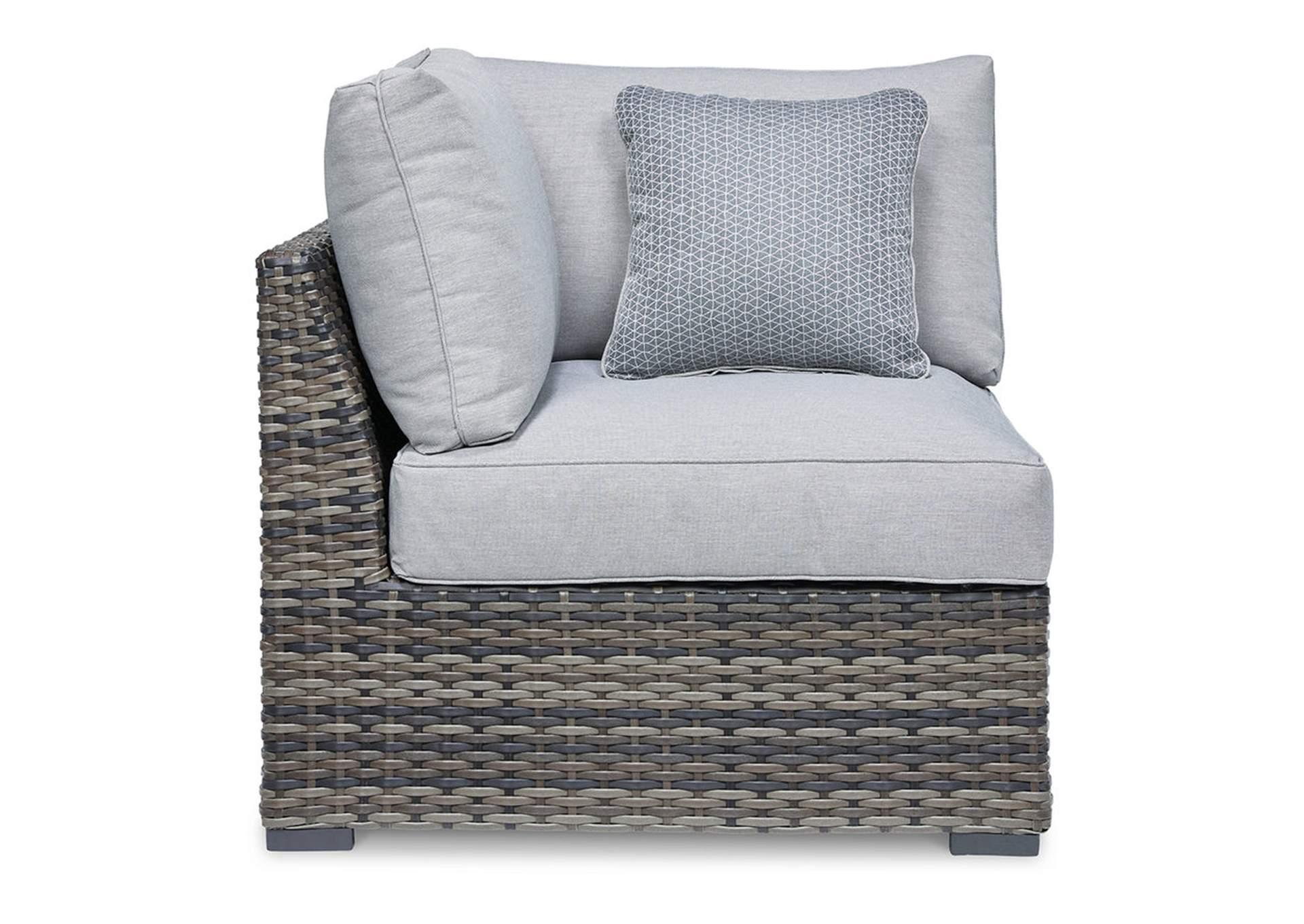 Harbor Court Corner with Cushion (Set of 2),Outdoor By Ashley