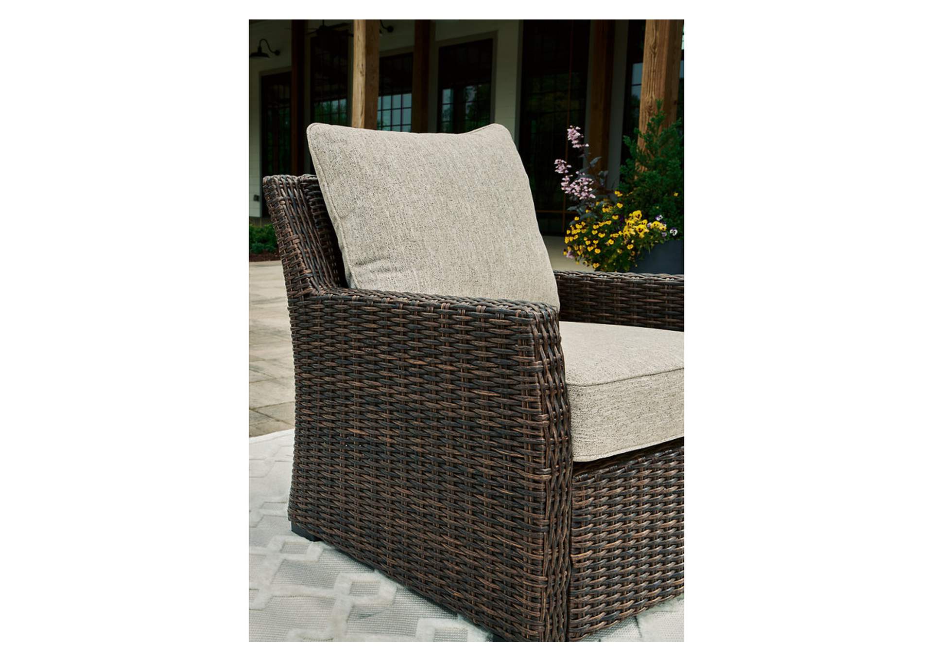 Brook Ranch Outdoor Lounge Chair with Cushion,Outdoor By Ashley