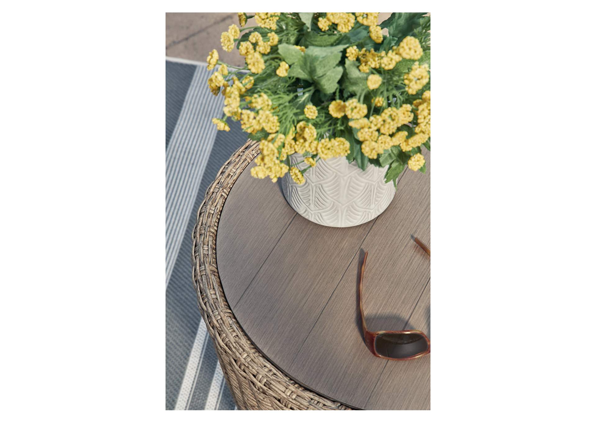 Danson Outdoor End Table,Outdoor By Ashley