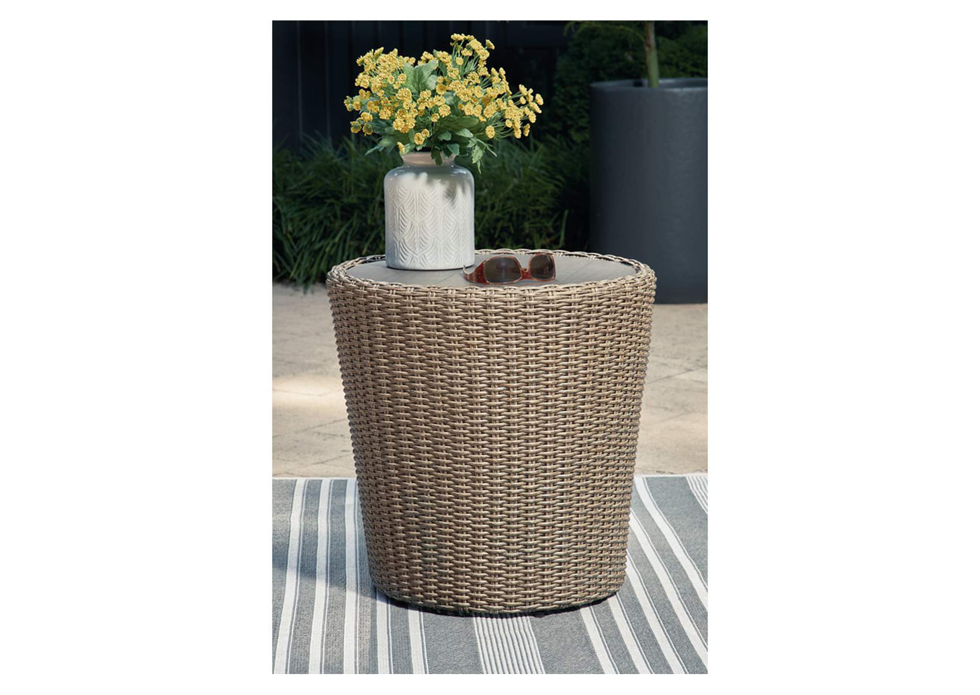 Danson Outdoor End Table,Outdoor By Ashley