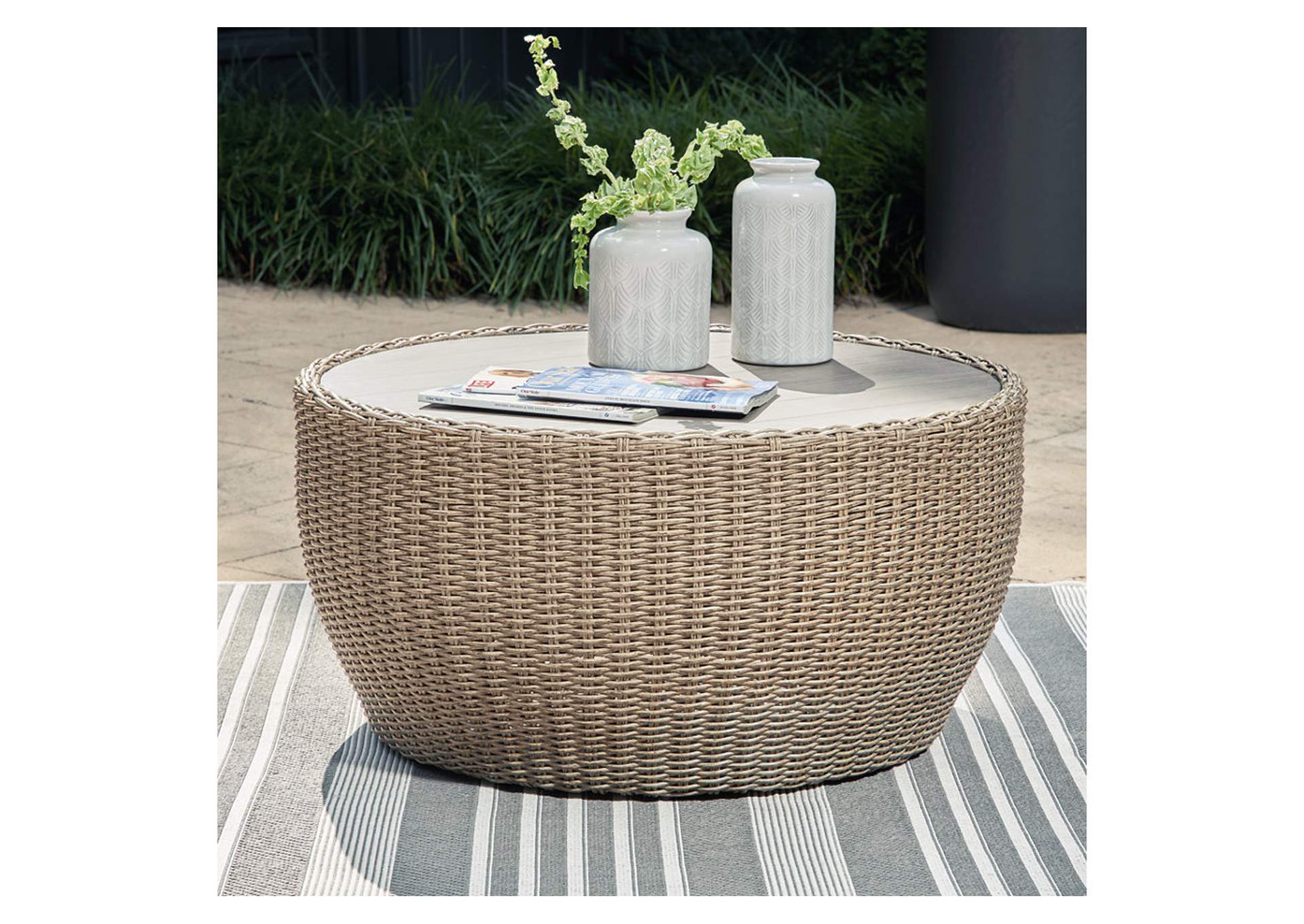 Danson Outdoor Coffee Table,Outdoor By Ashley