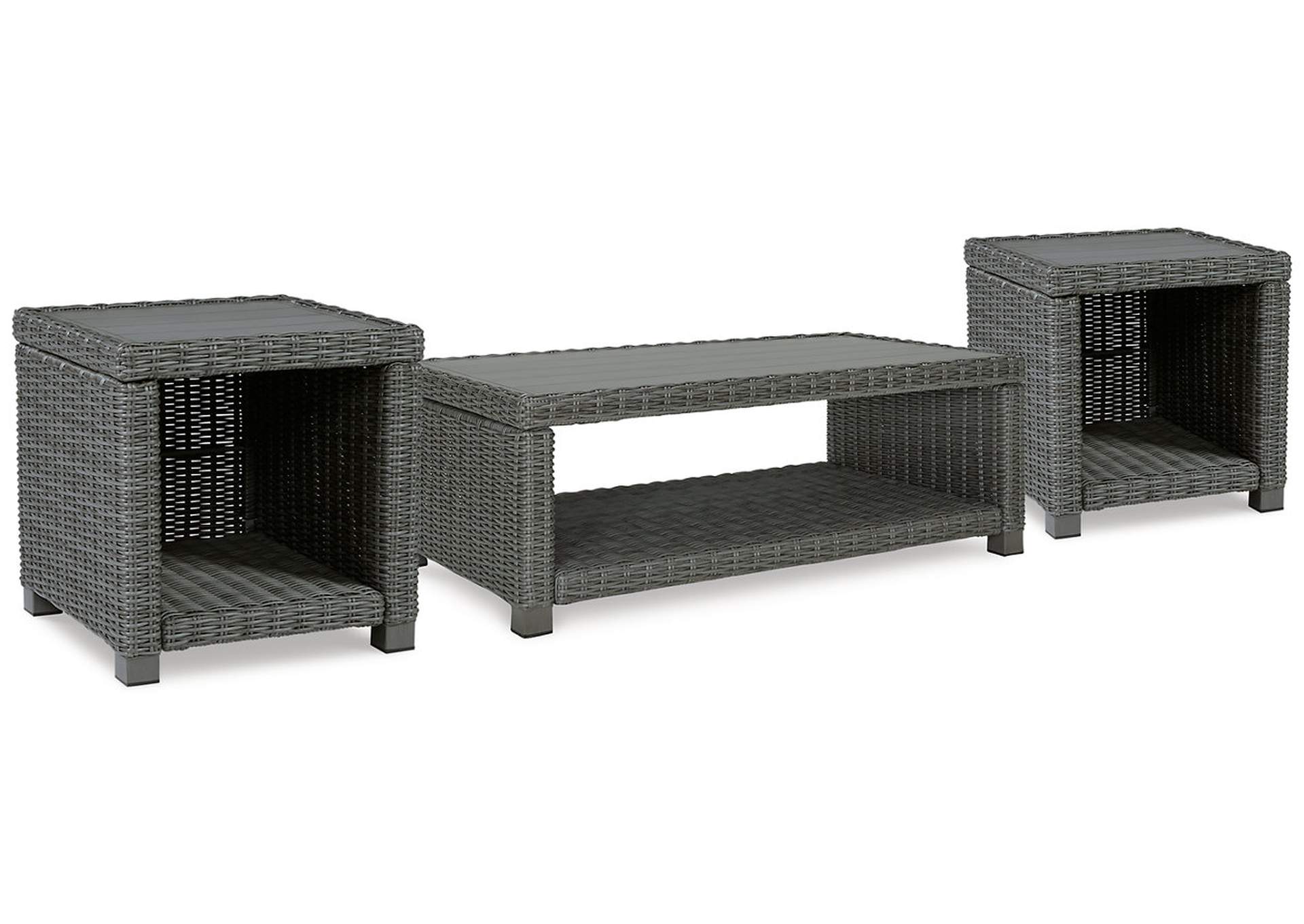 Elite Park Outdoor Coffee Table with 2 End Tables