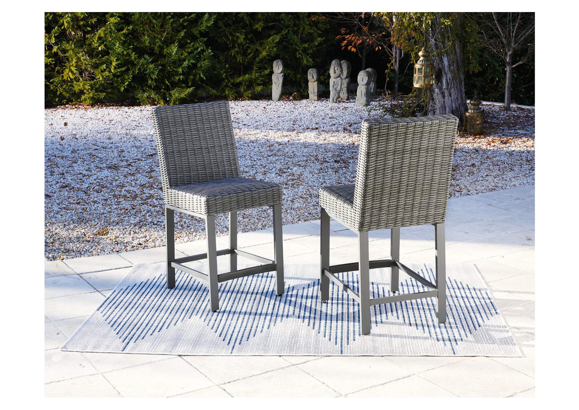 Palazzo Outdoor Barstool (Set of 2),Outdoor By Ashley