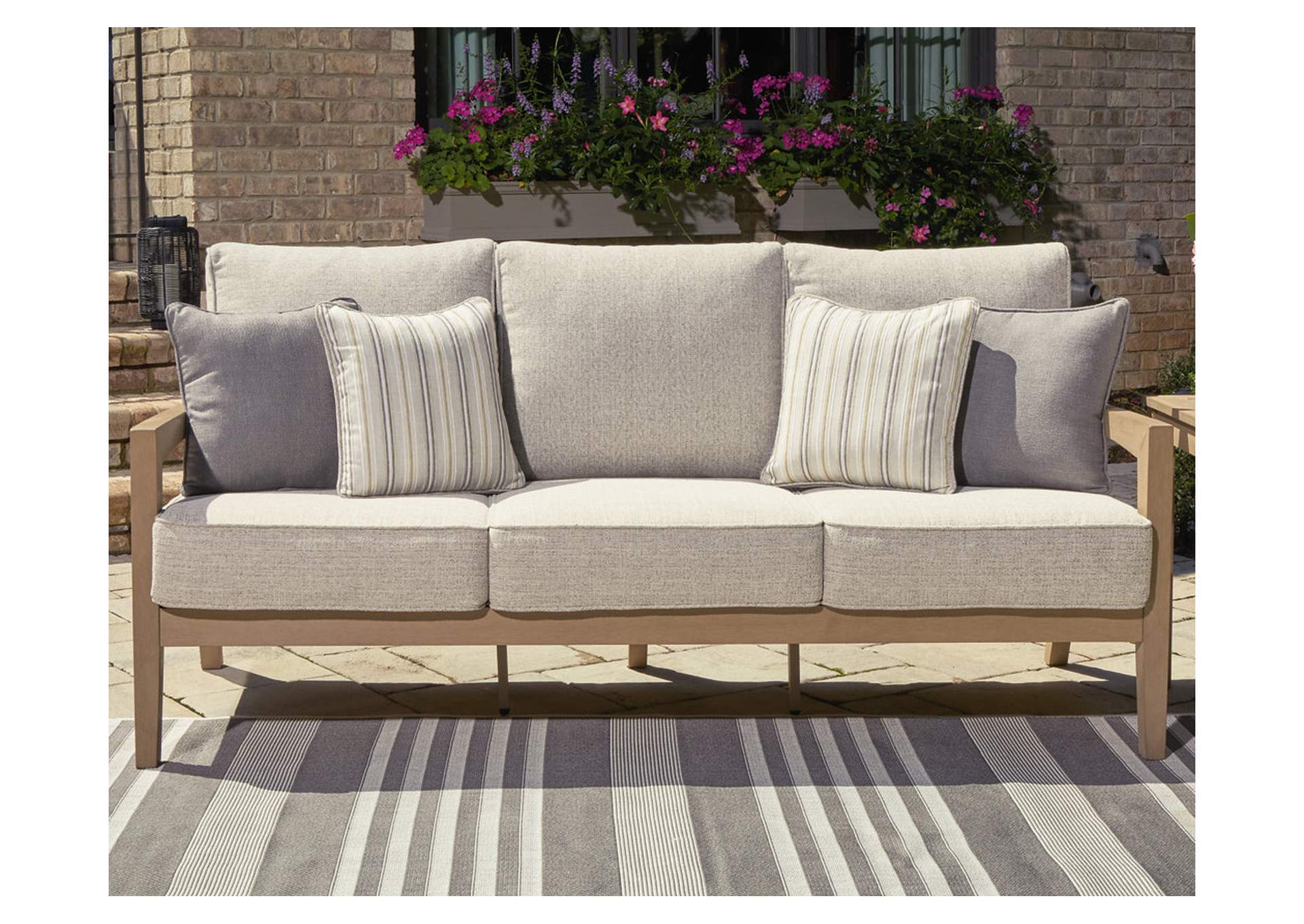 Hallow Creek Outdoor Sofa with Cushion,Outdoor By Ashley