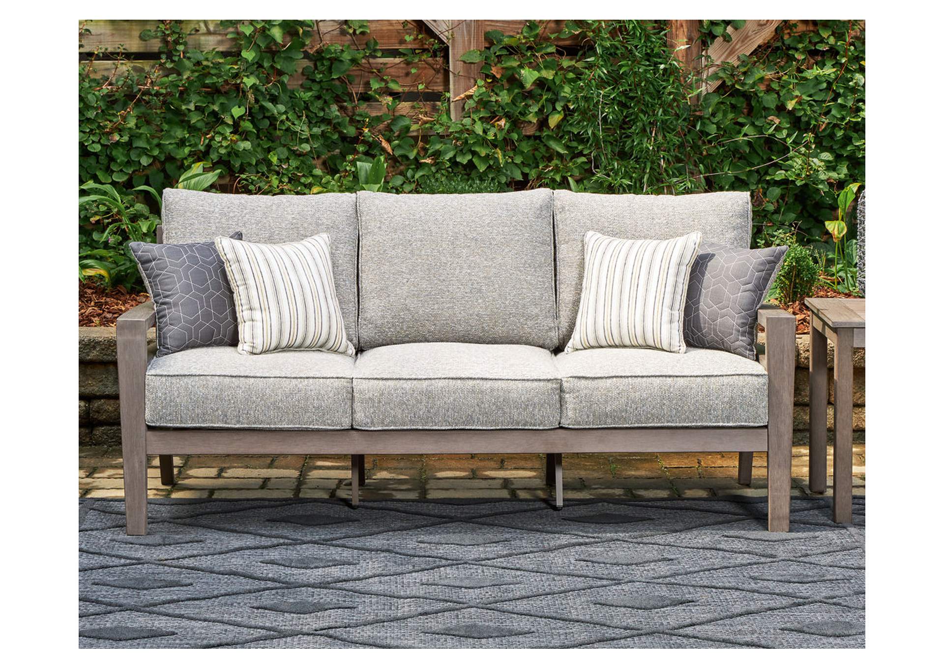 Hillside Barn Outdoor Sofa with Cushion,Outdoor By Ashley