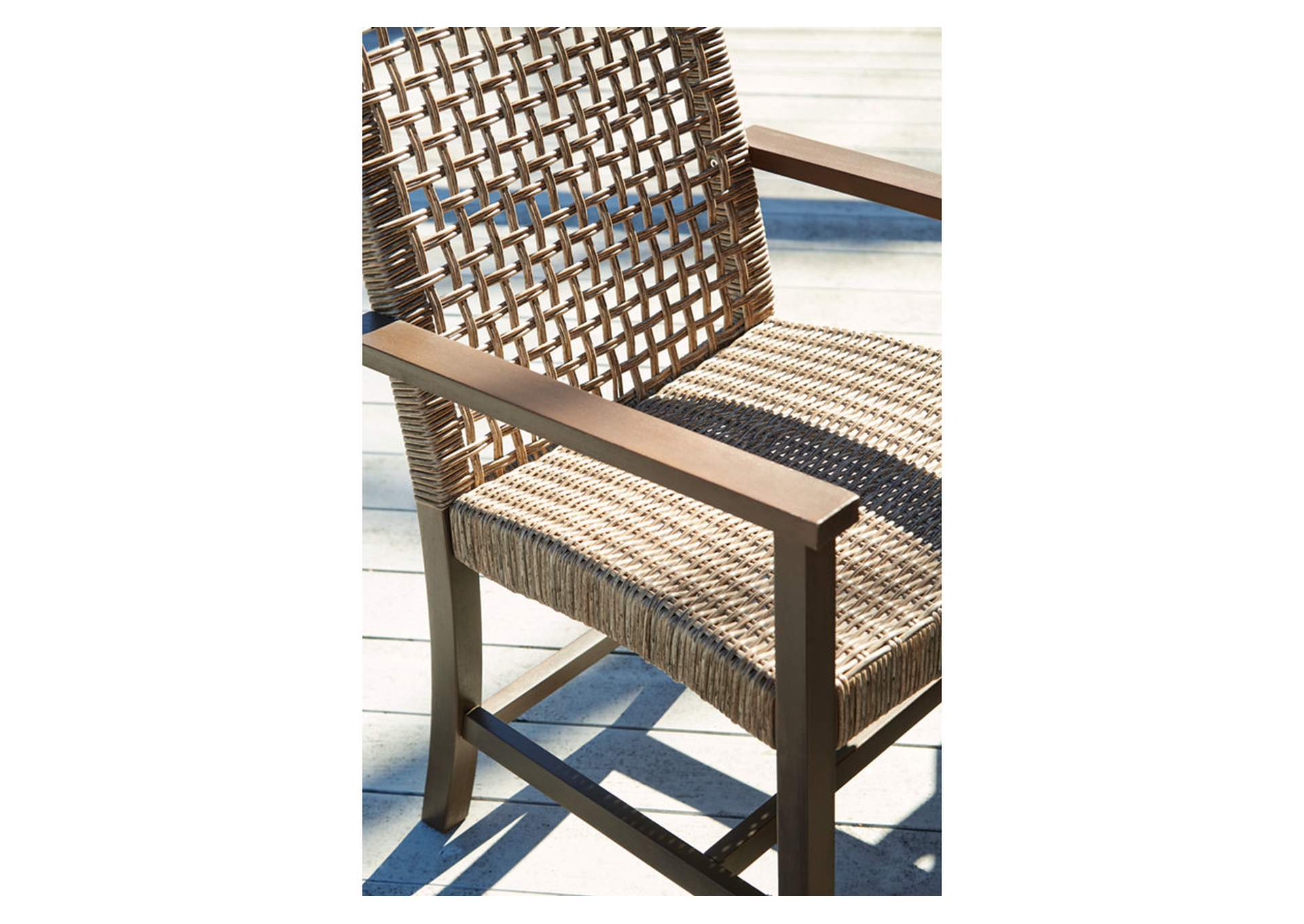 Germalia Outdoor Dining Arm Chair (Set of 2),Outdoor By Ashley