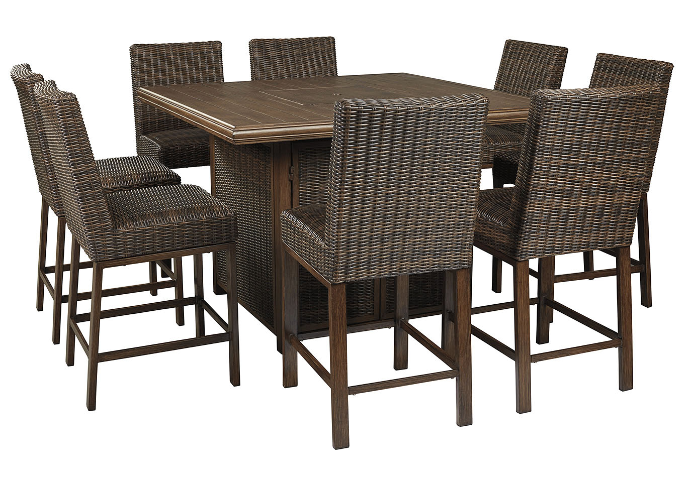 pub style outdoor table and chairs