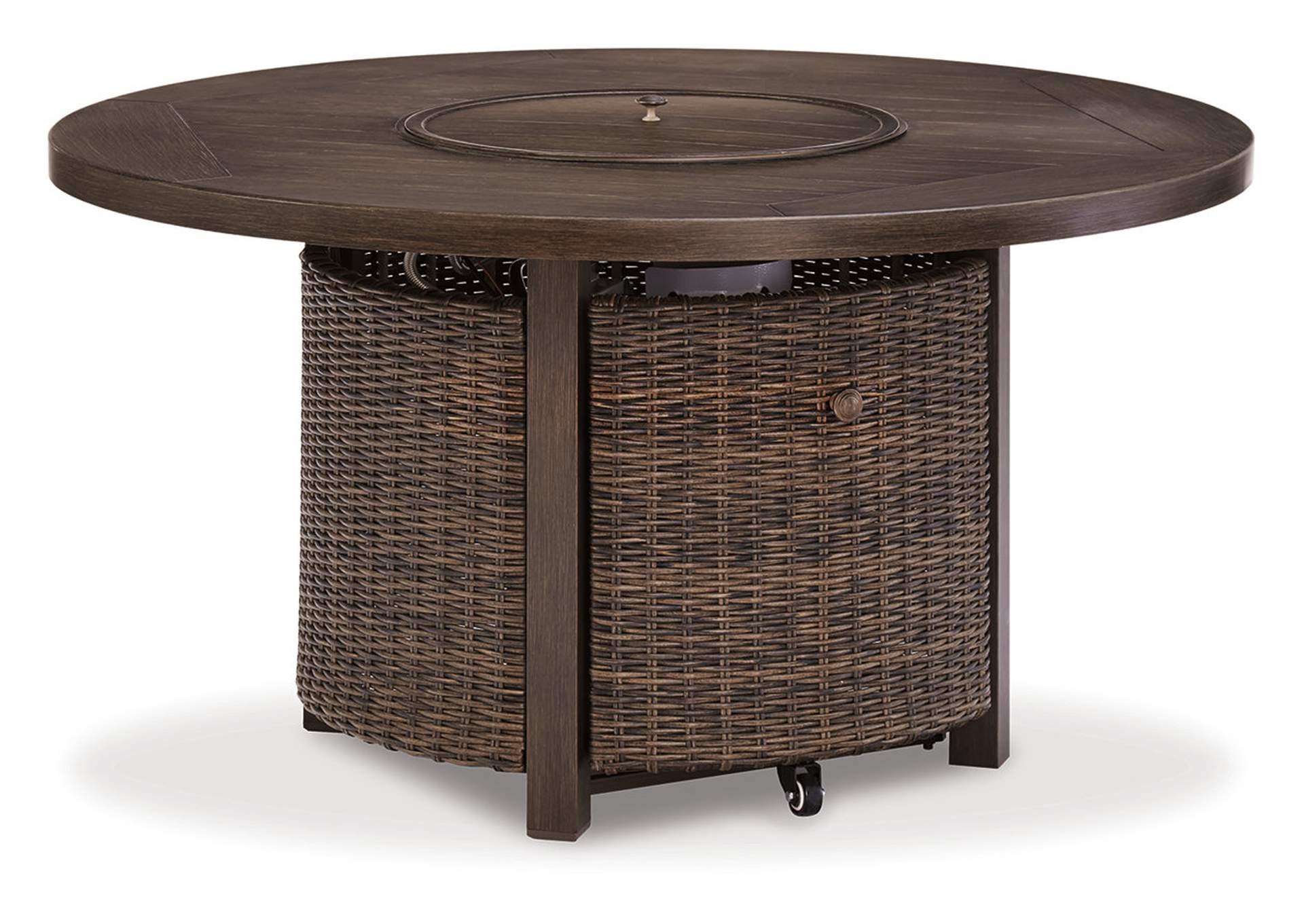 Paradise Trail Fire Pit Table,Outdoor By Ashley