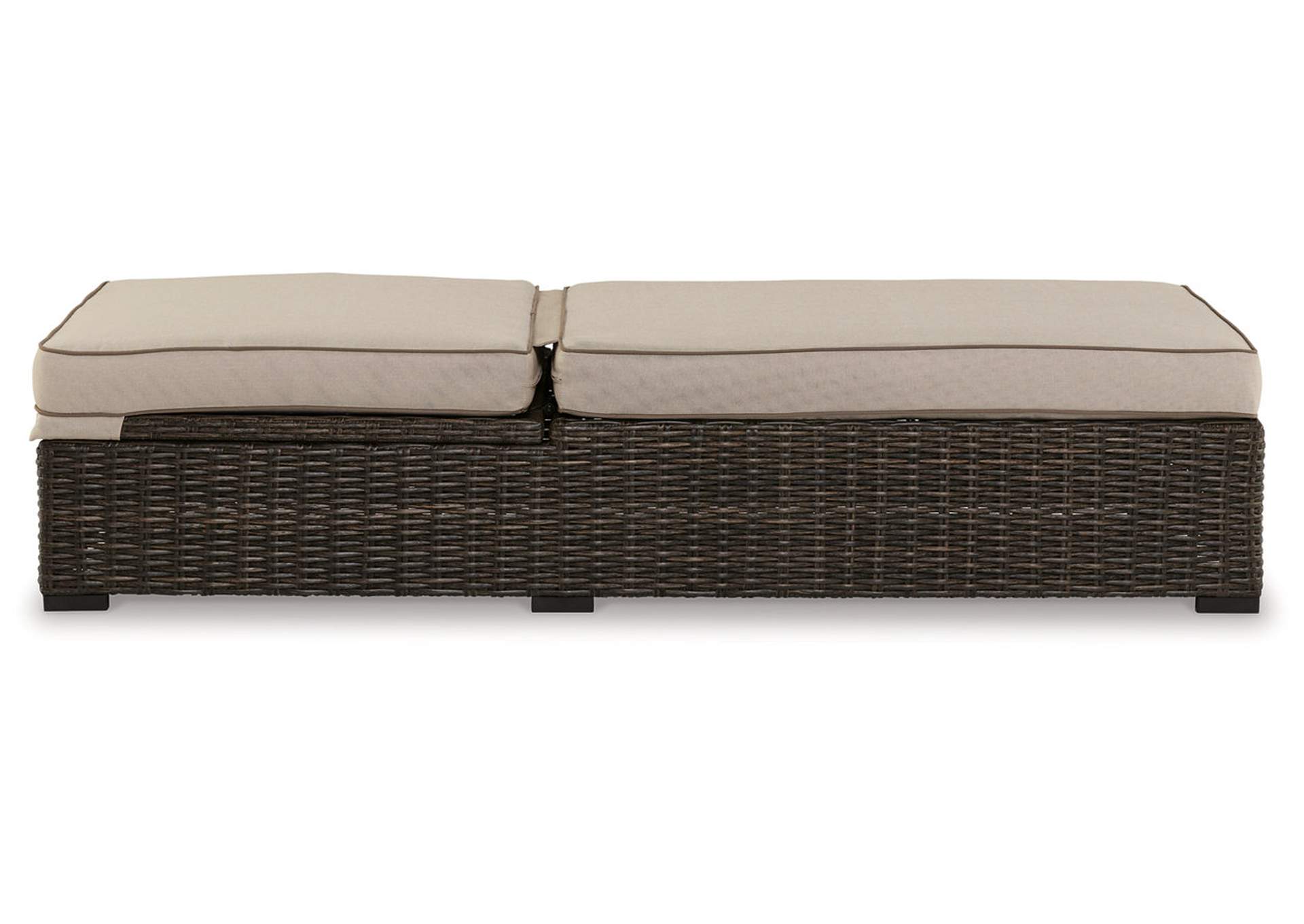 Coastline Bay Outdoor Chaise Lounge with Cushion,Outdoor By Ashley