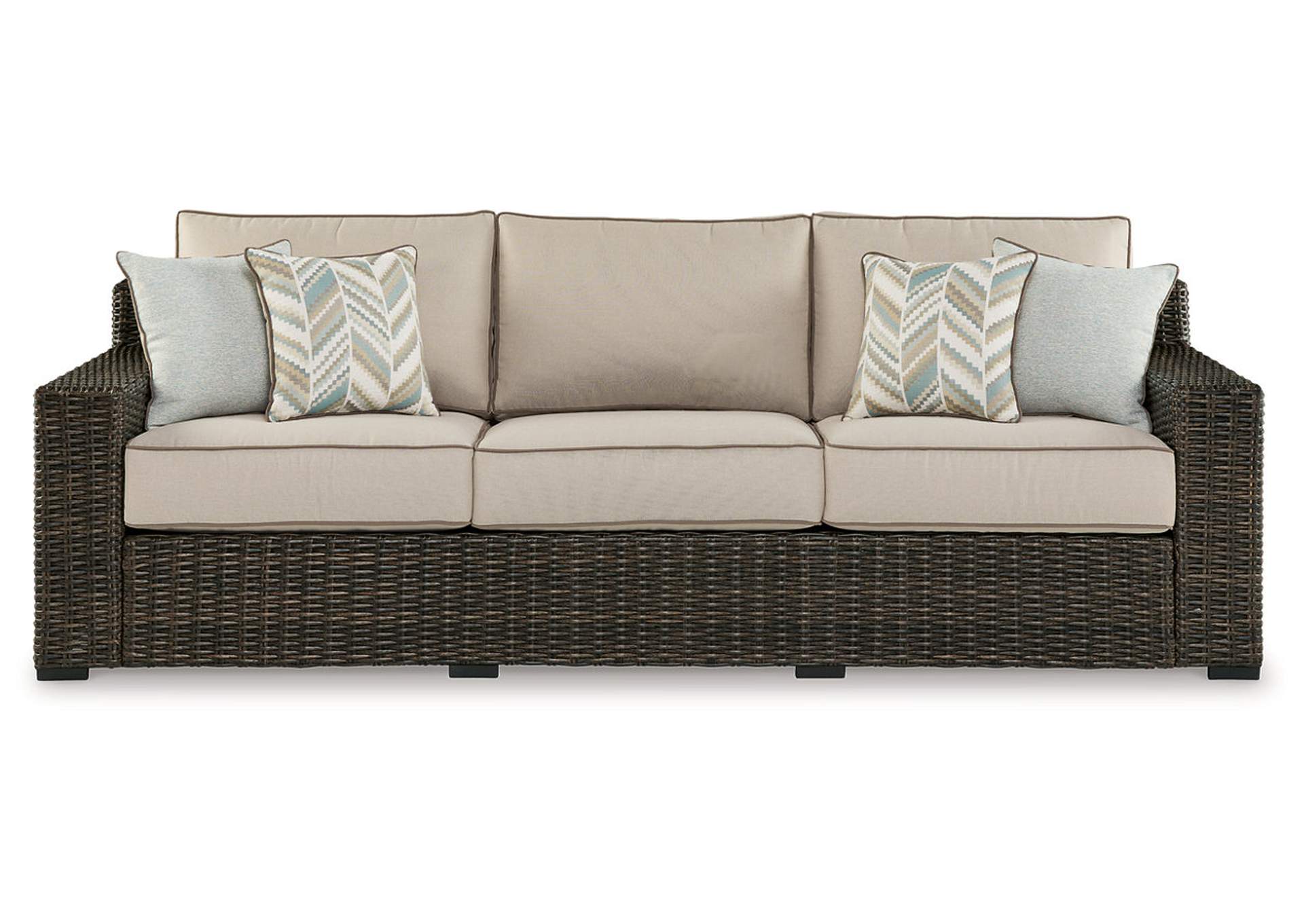 Coastline Bay Outdoor Sofa with Cushion,Outdoor By Ashley