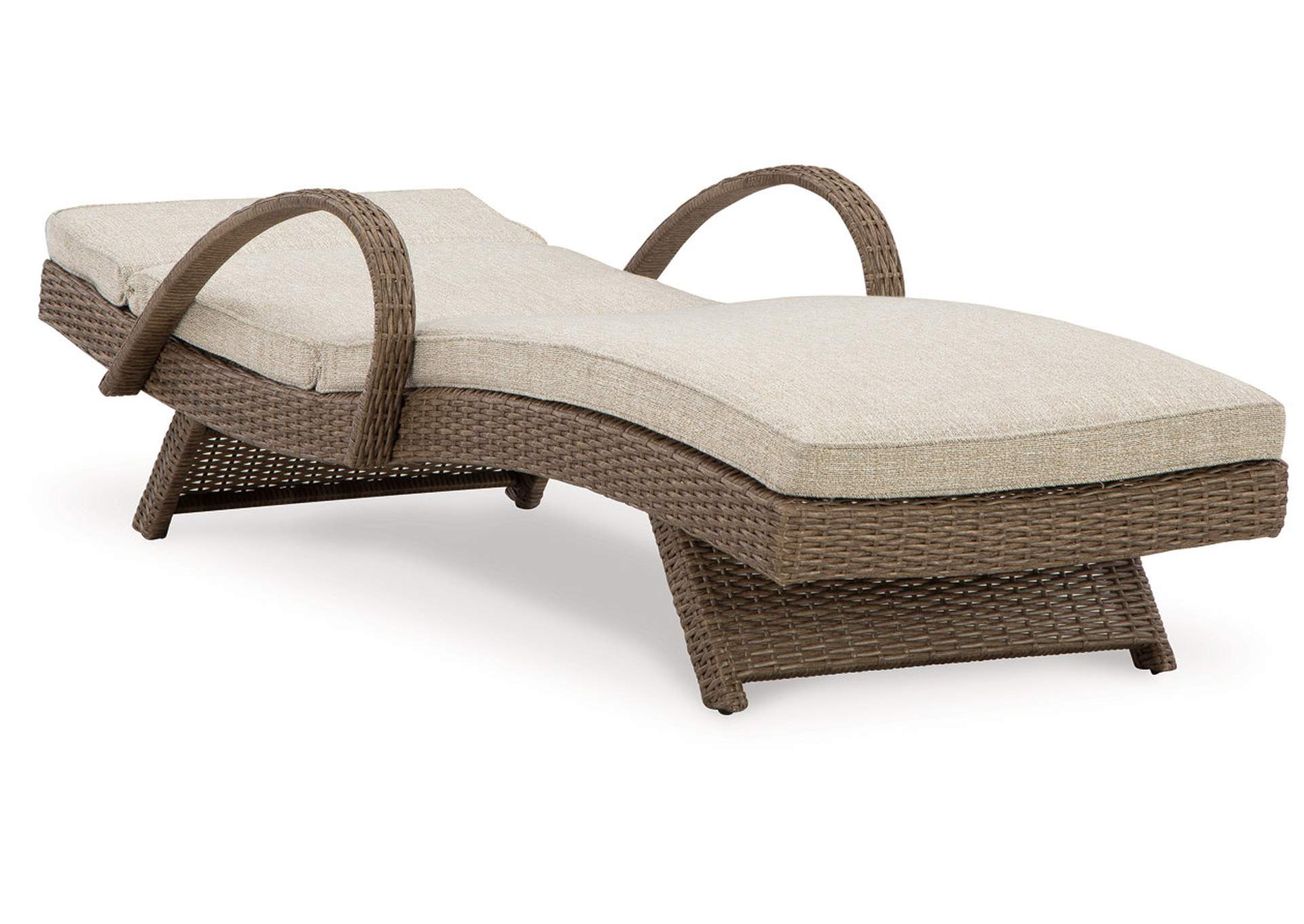 Beachcroft Outdoor Chaise Lounge with Cushion,Outdoor By Ashley