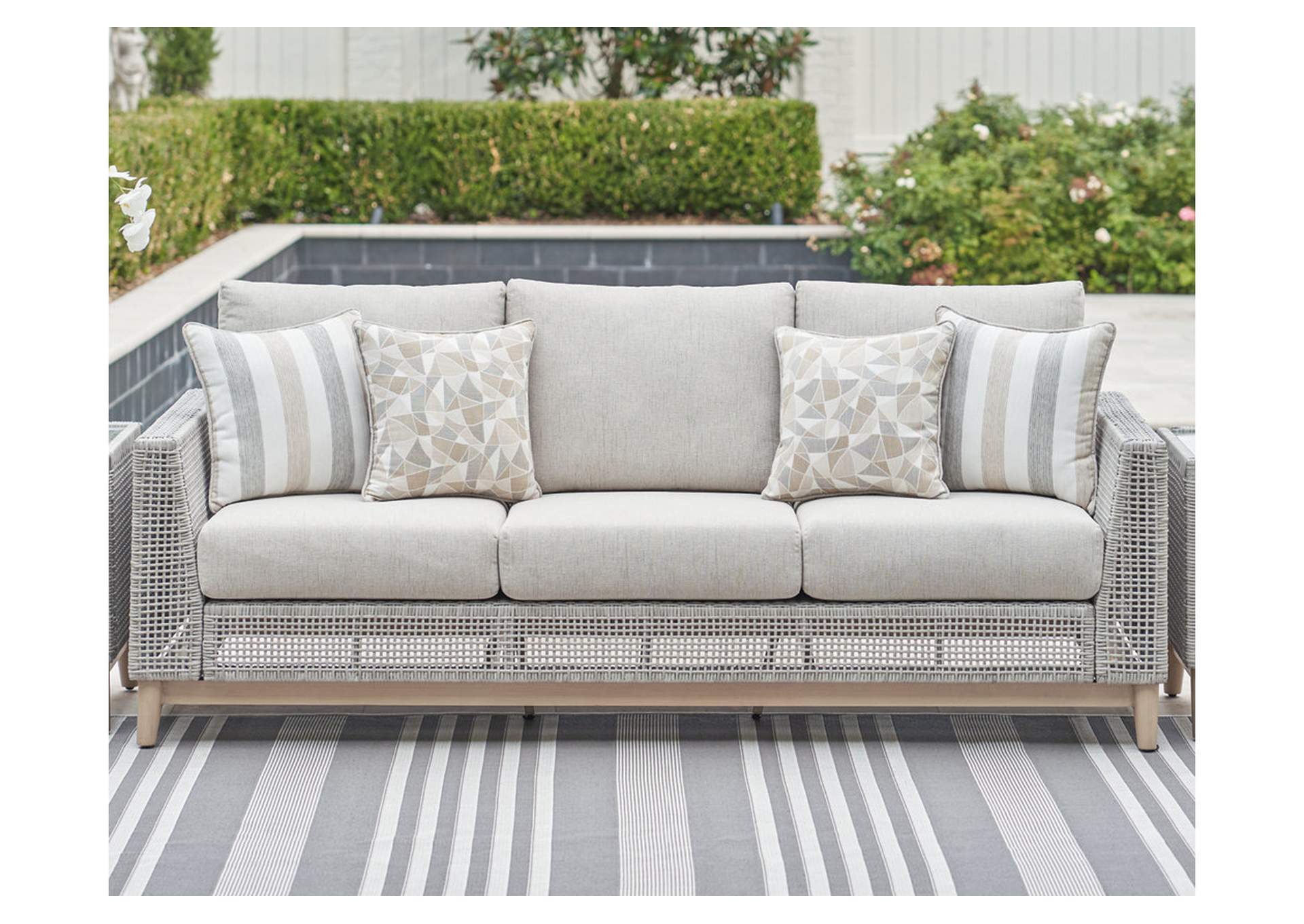 Seton Creek Outdoor Sofa with Cushion,Outdoor By Ashley