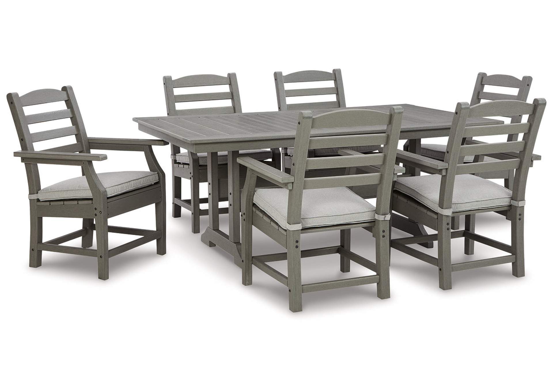 Visola Outdoor Dining Table and 6 Chairs,Outdoor By Ashley