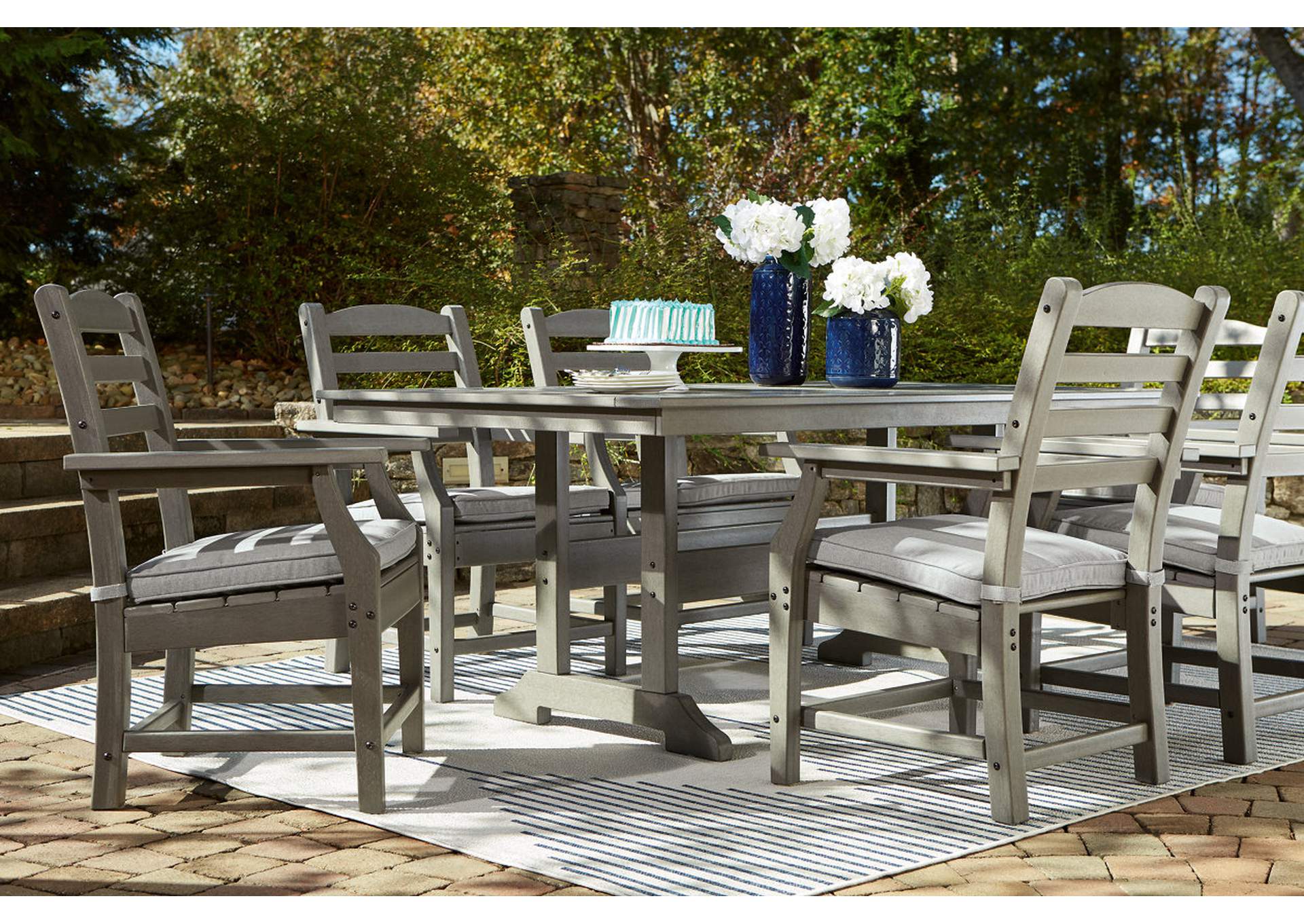 Visola Outdoor Dining Table,Outdoor By Ashley