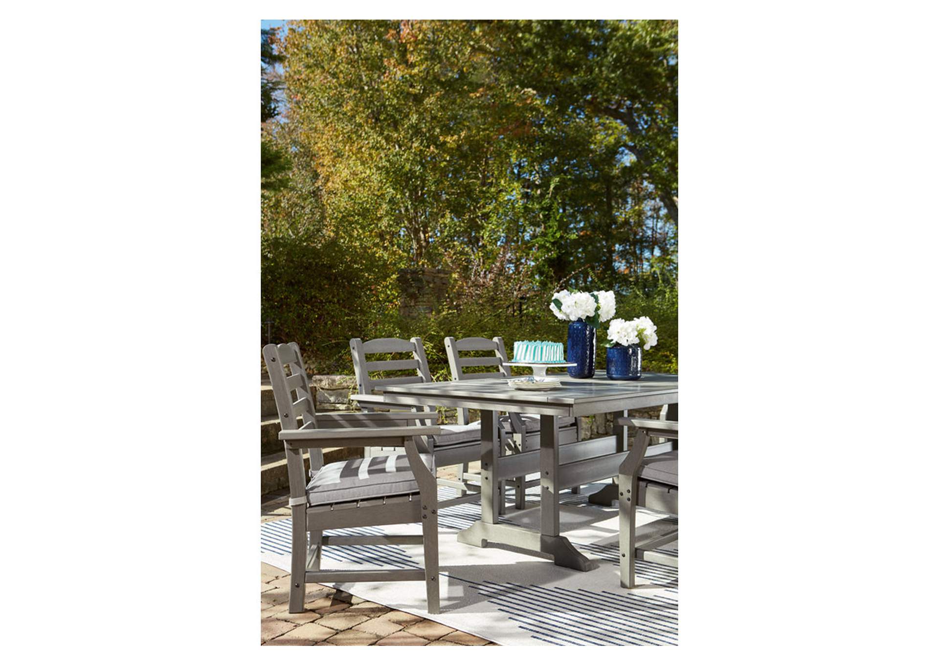 Visola Outdoor Dining Table,Outdoor By Ashley