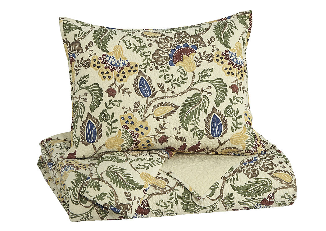 Damyan Multi King Coverlet Set,ABF Signature Design by Ashley