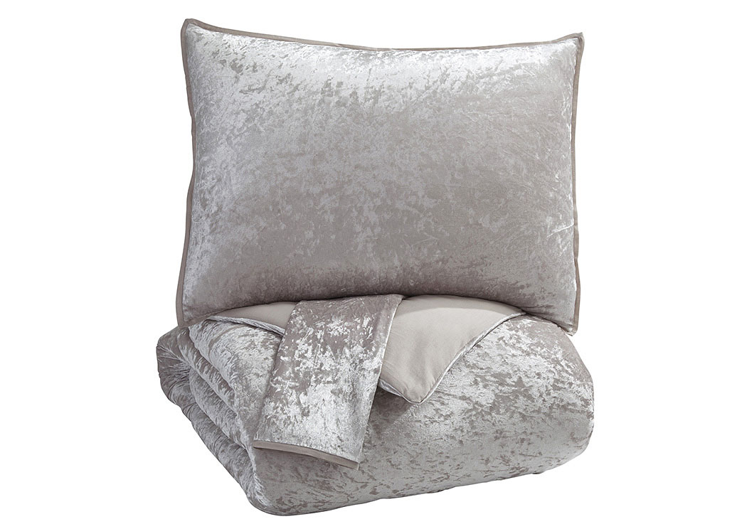 Rosemaria Oyster King Comforter Set,ABF Signature Design by Ashley