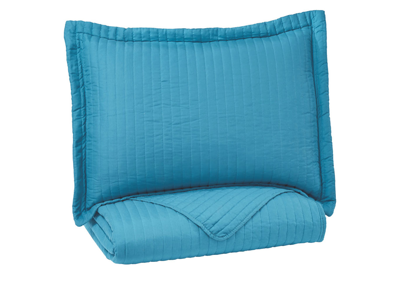 Raleda Turquoise Twin Coverlet Set,ABF Signature Design by Ashley